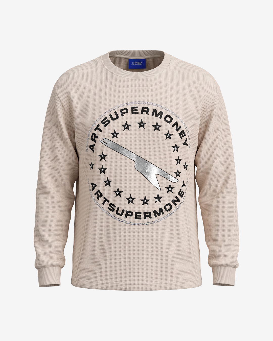 ART SUPERMONEY WAFFLECIRCLE OFF WHITE