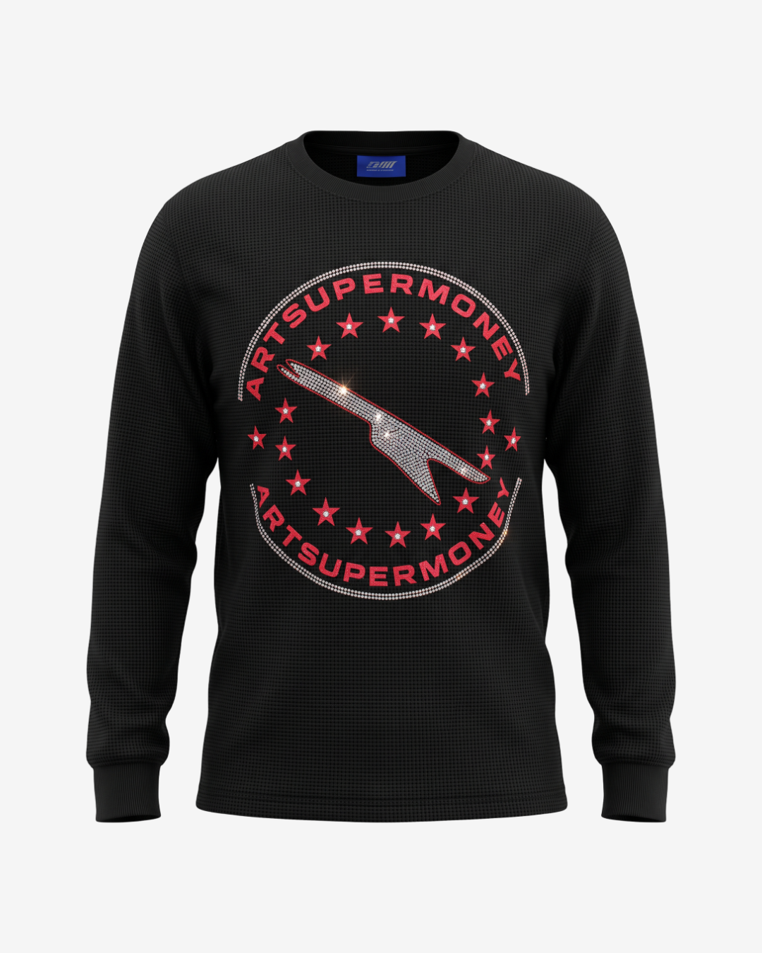 ART SUPERMONEY WAFFLECIRCLE BLACK