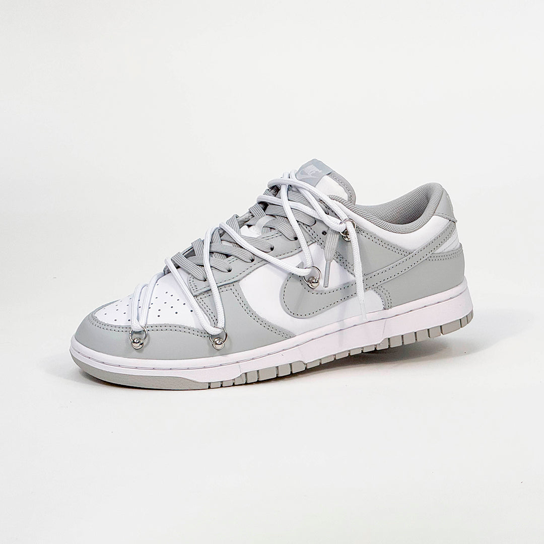 Dunk Low Grey Fog Overlaces