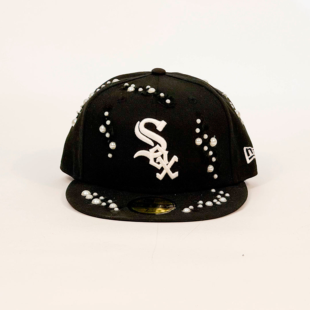 New Era Black - White Sox Pearl