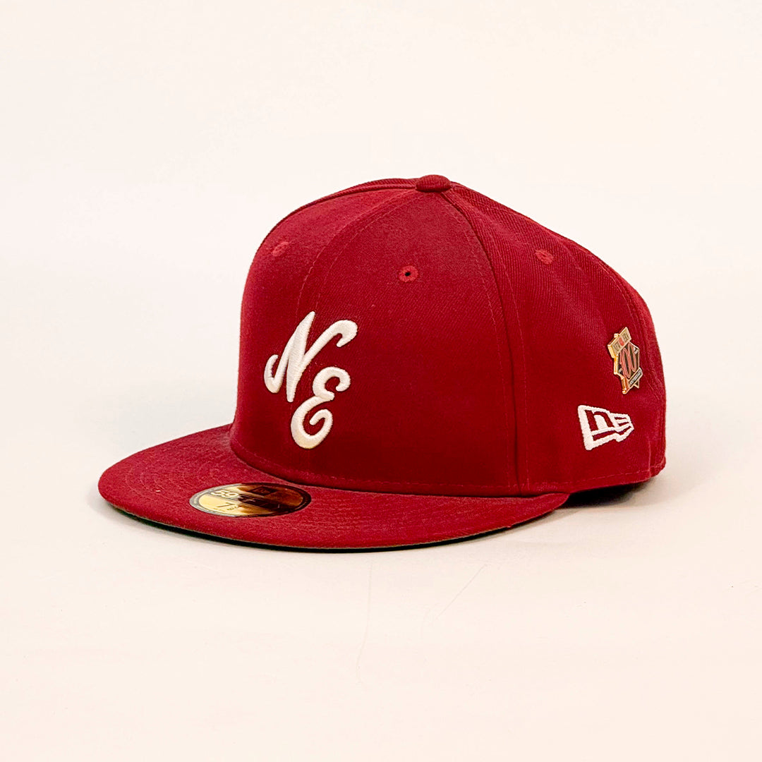 New Era Fitted Cap "N-E" Red