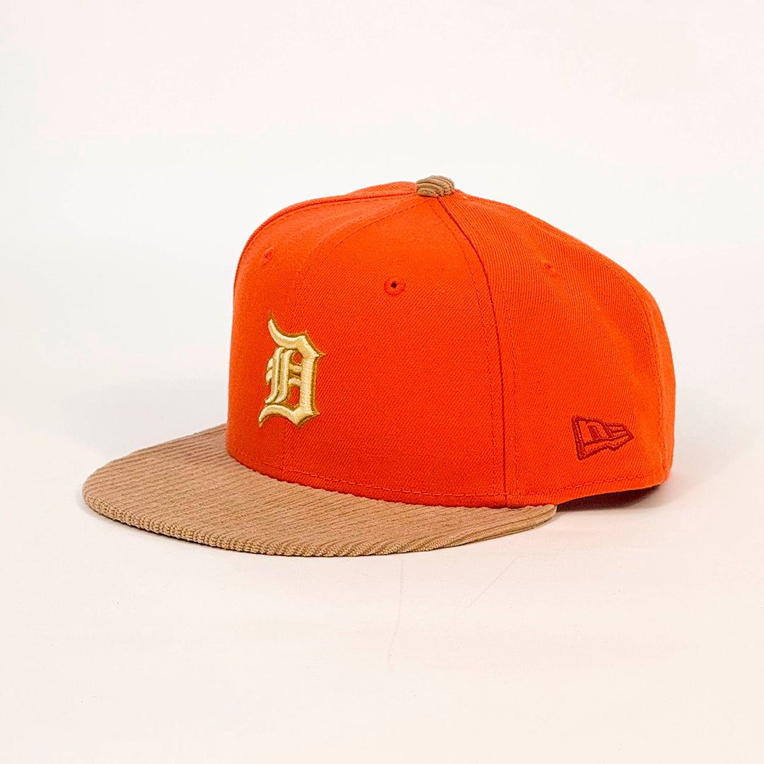 New Era Snapback Cap Detroit Orange