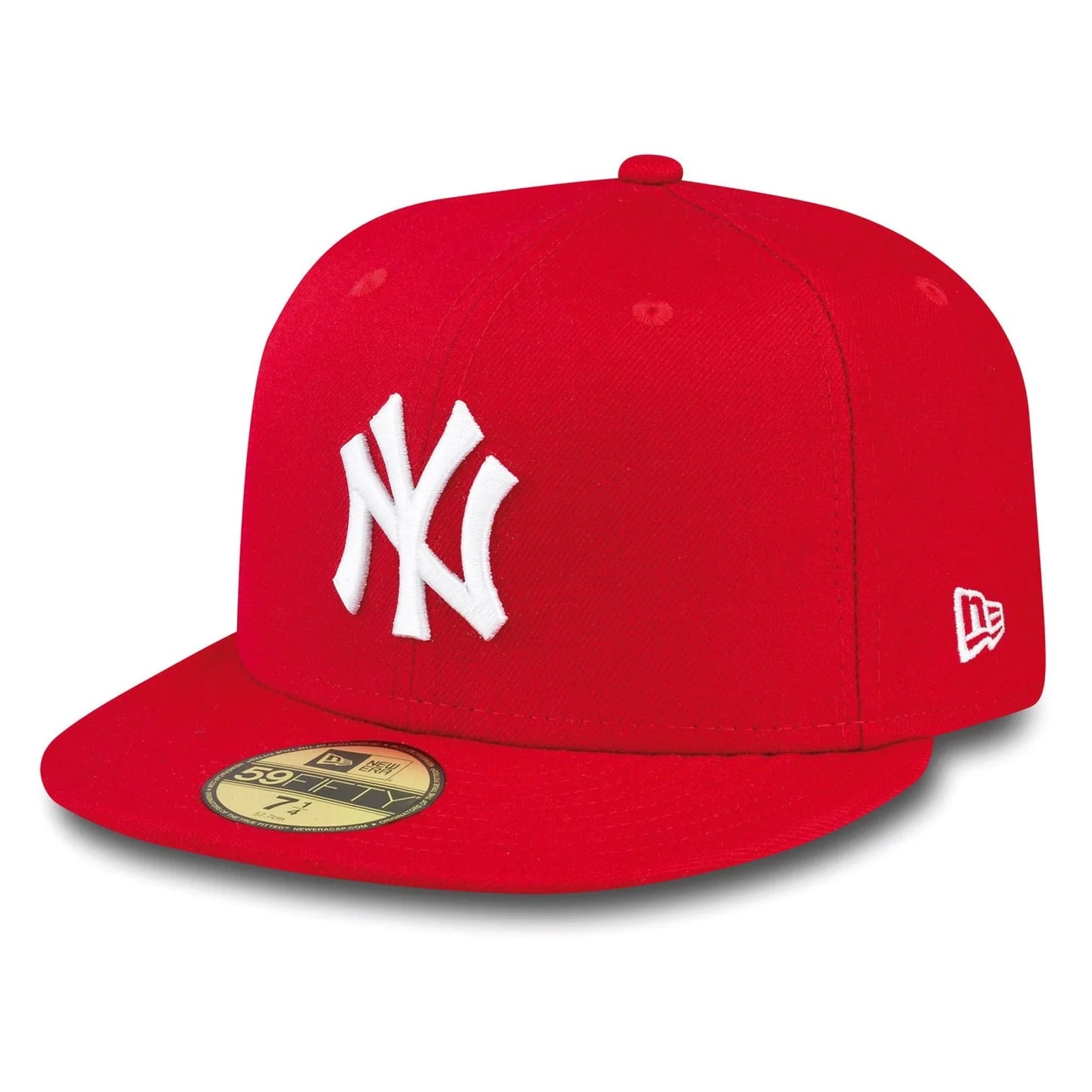 New Era Fitted Cap "NY" Red