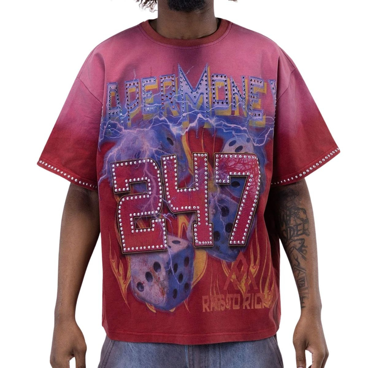 PAPER MONEY - ROLLING TEE RED