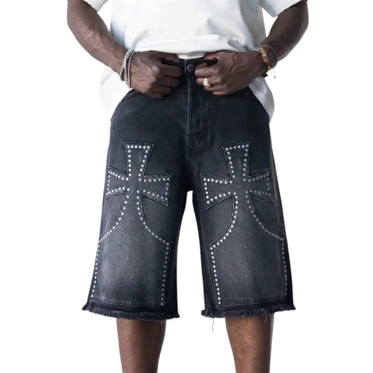 Black Island - Jeans Black Cross 17656