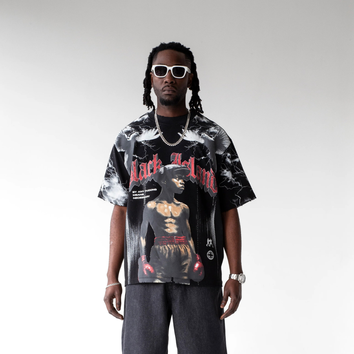 Black Island T Shirt 2003 - Black