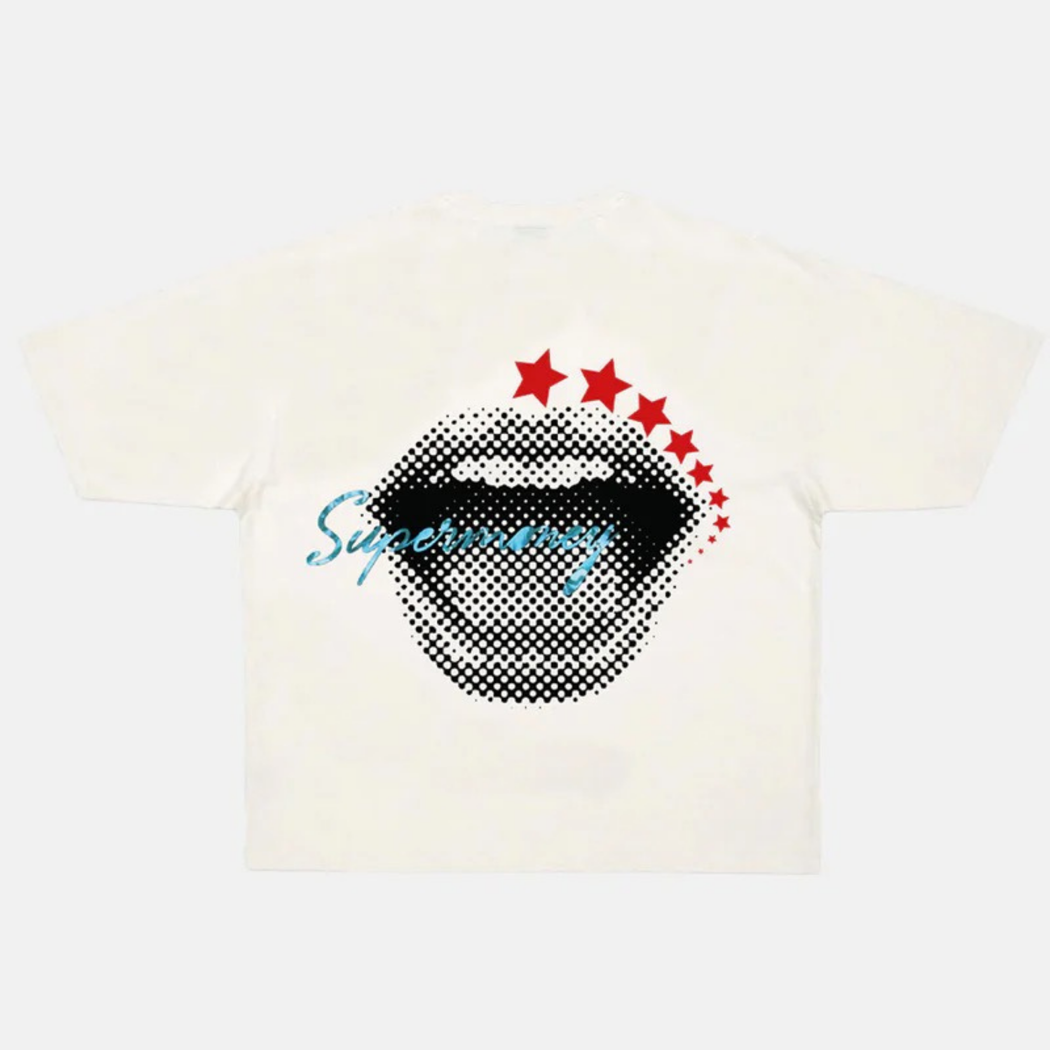 Artsupermoney Tee Pixel - Bianco