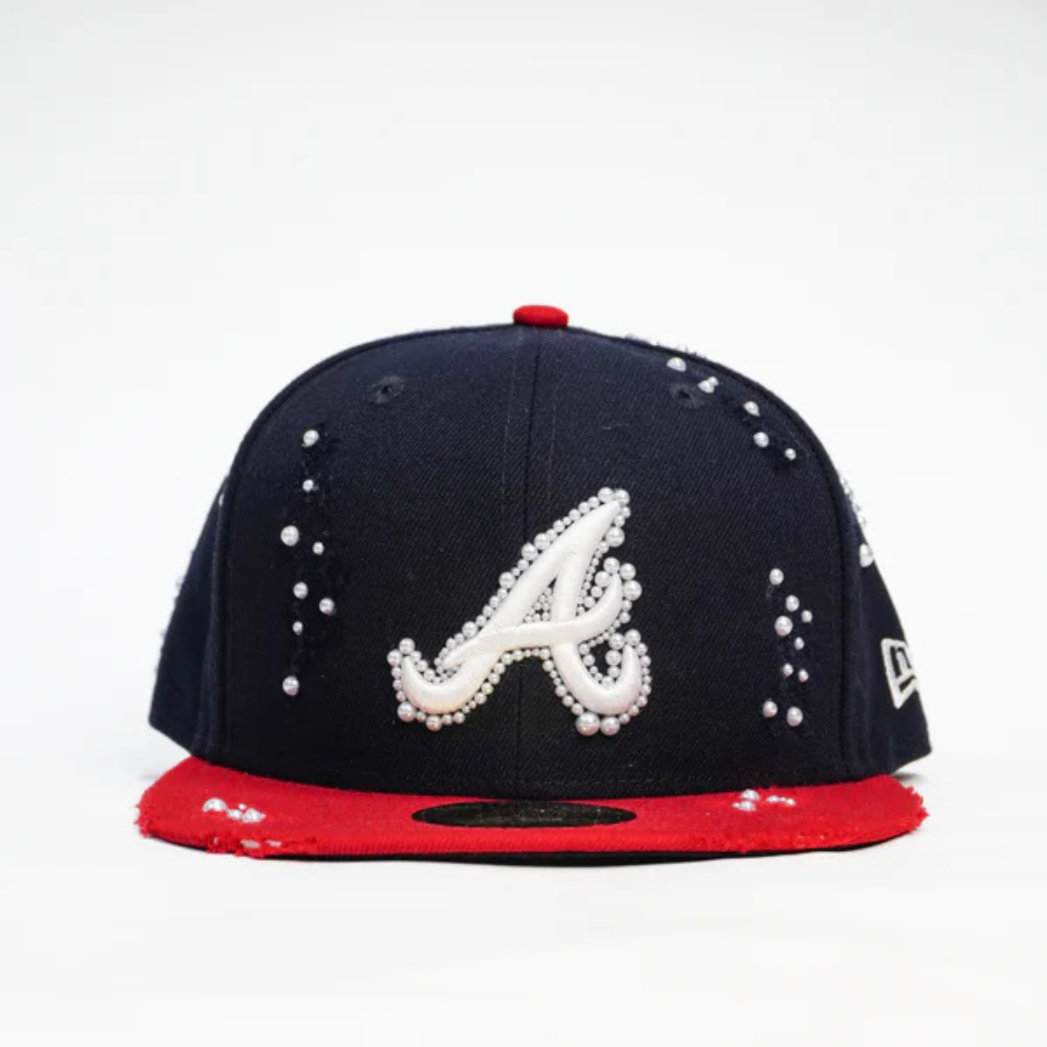 Cappellino New Era 59Fifty Atltanta Braves Pearl Custom
