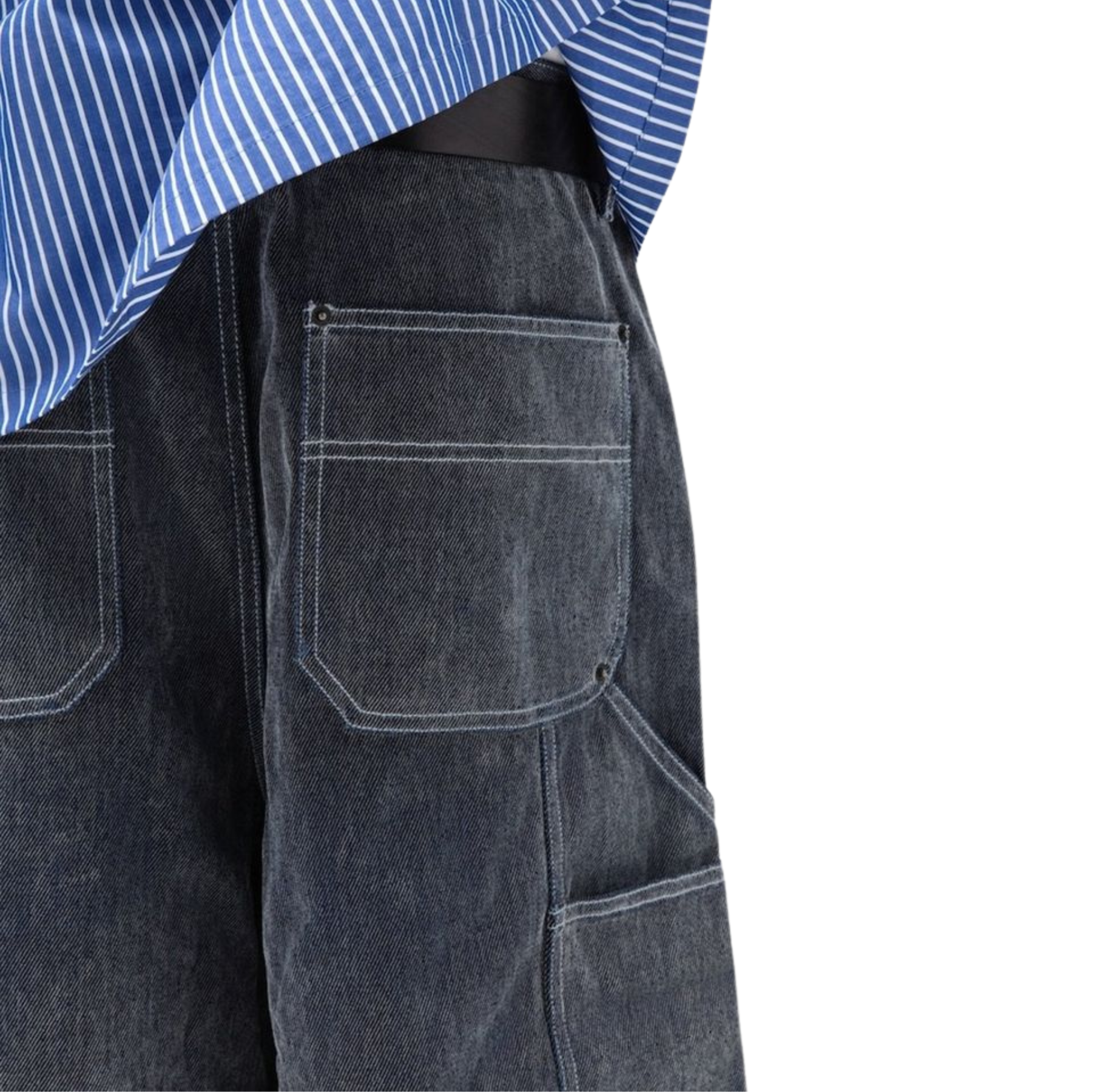 PAPER MONEY - FLOCK JORTS GREY