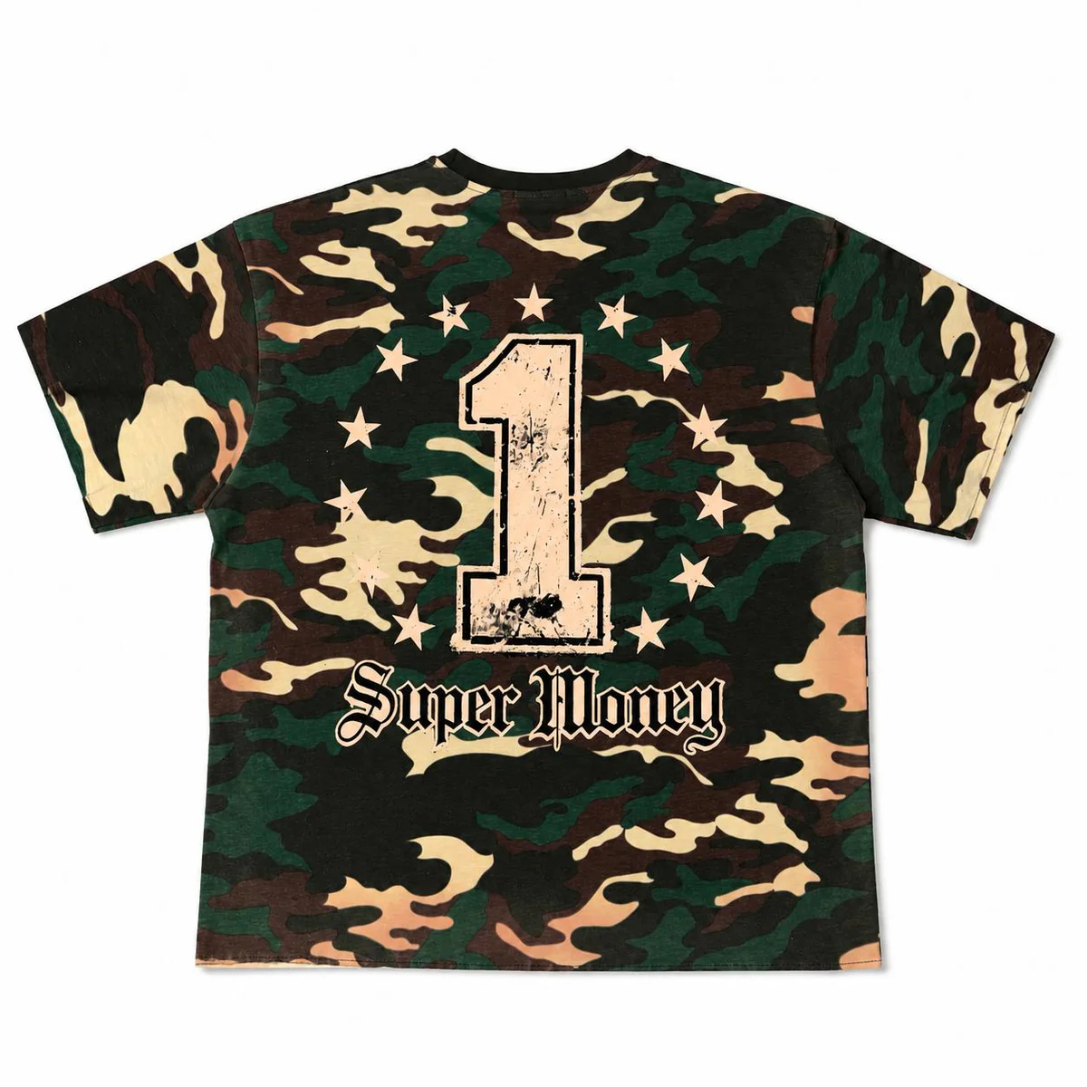 Artsupermoney Tee Grillz - Camo