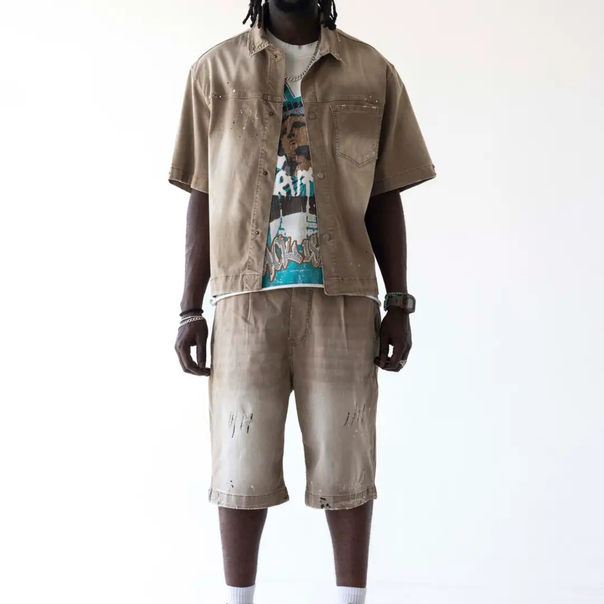 Black Island - Jeans 17640 Brown