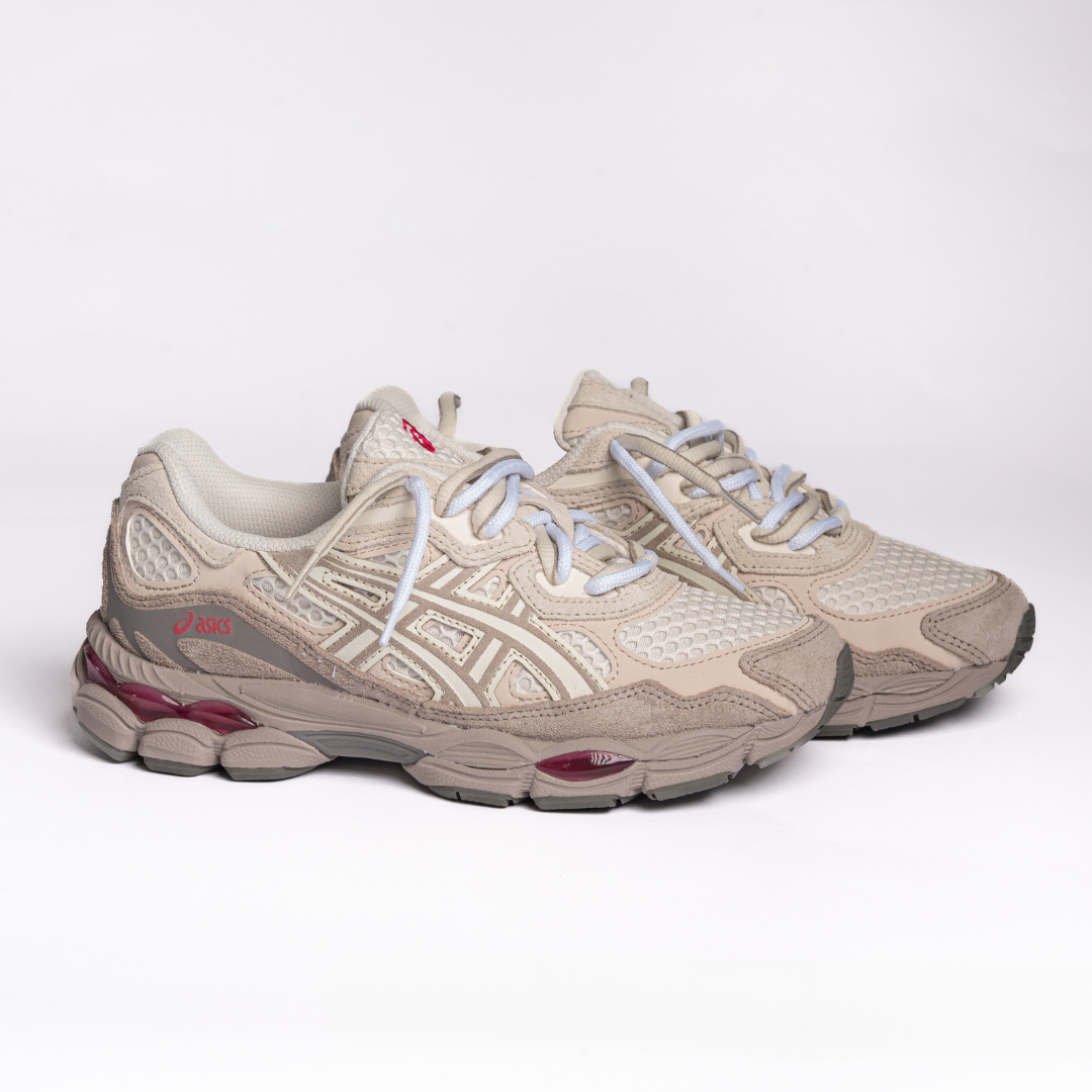 ASICS GEL-NYC CREAM MOONROCK DOUBLE LACES