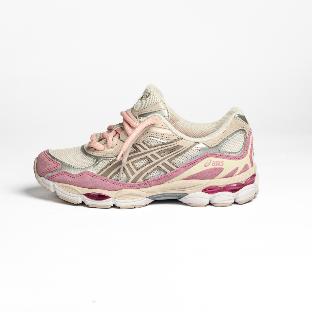 ASICS GEL-NYC MINERAL BEIGE-PINK DOUBLE LACES