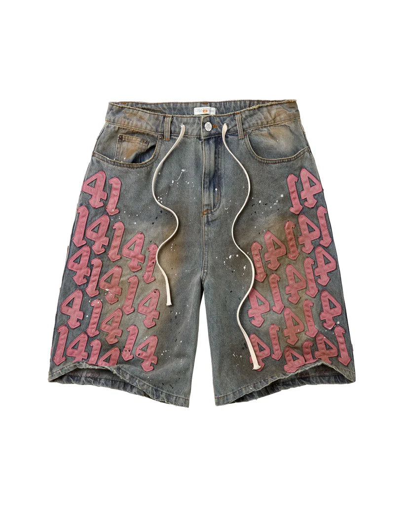 VALLEY - PINK CHARM JORTS