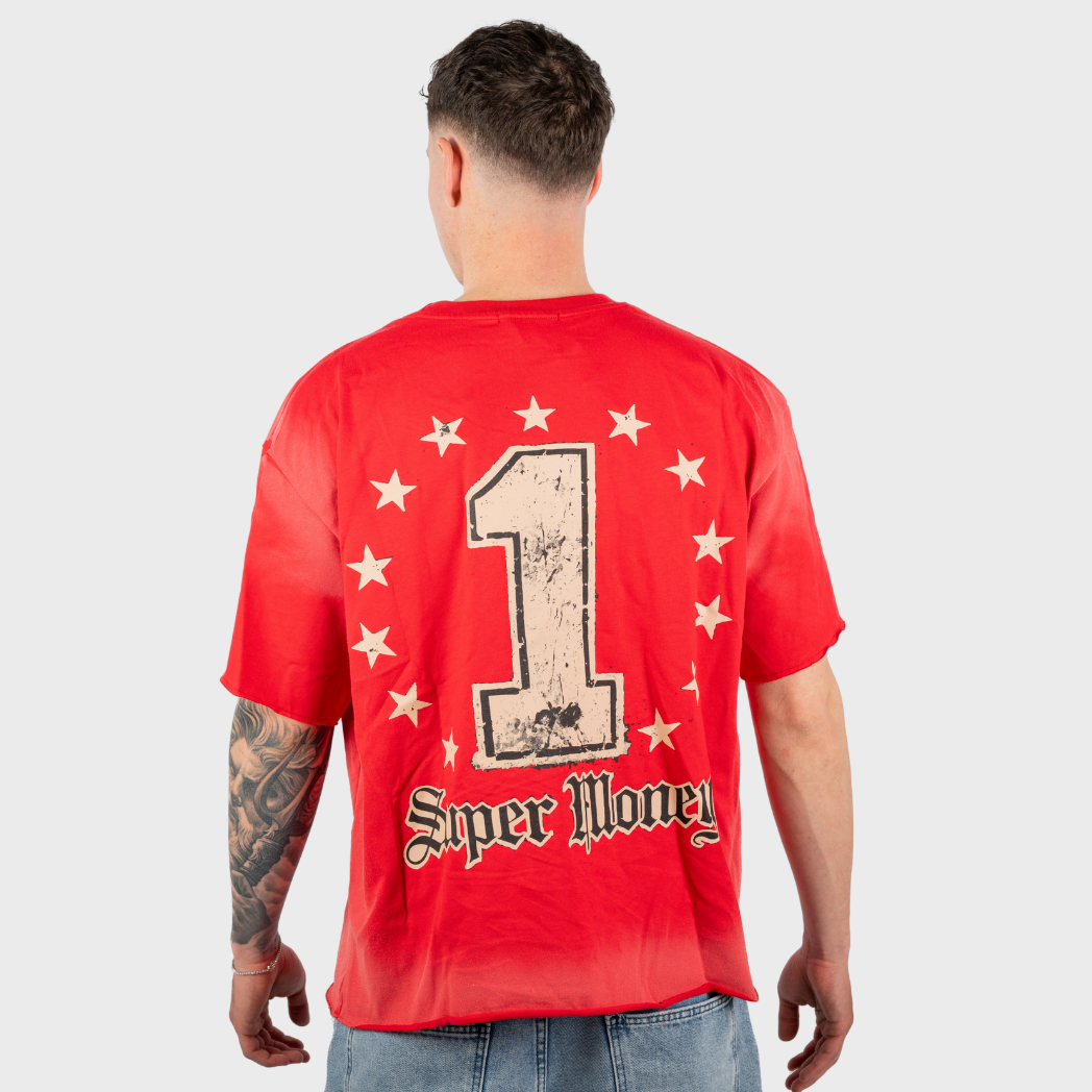 Artsupermoney Tee Grillz - Rosso