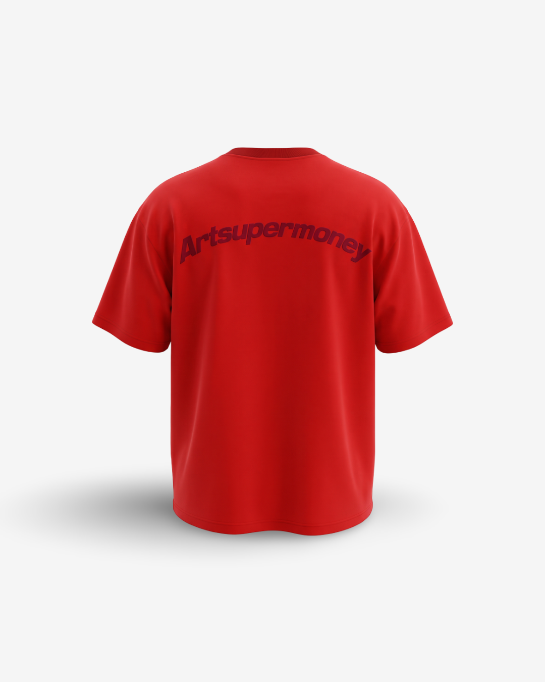 Artsupermoney Daily Tee Sport - Red