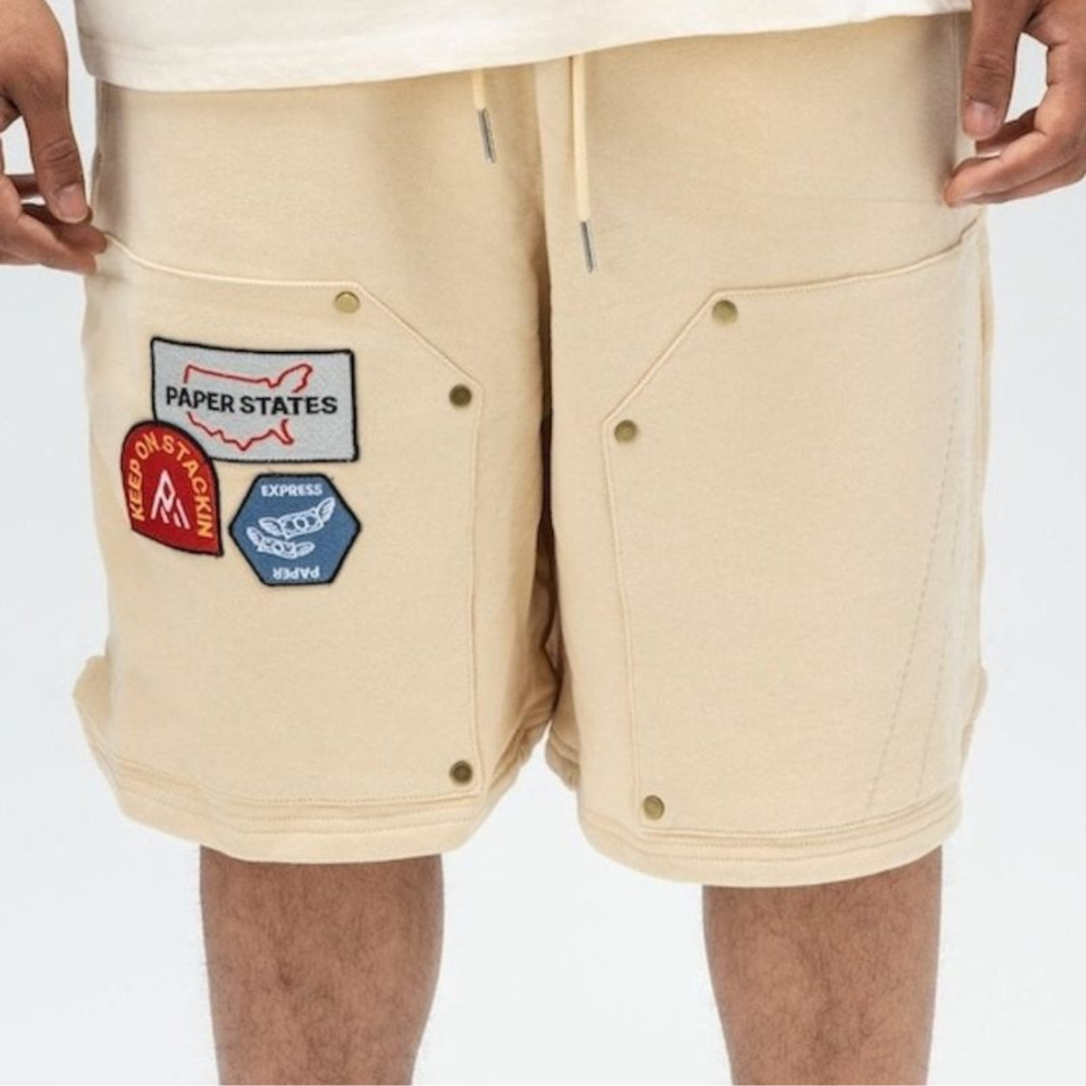 PAPER MONEY - STATES SHORTS CREAM