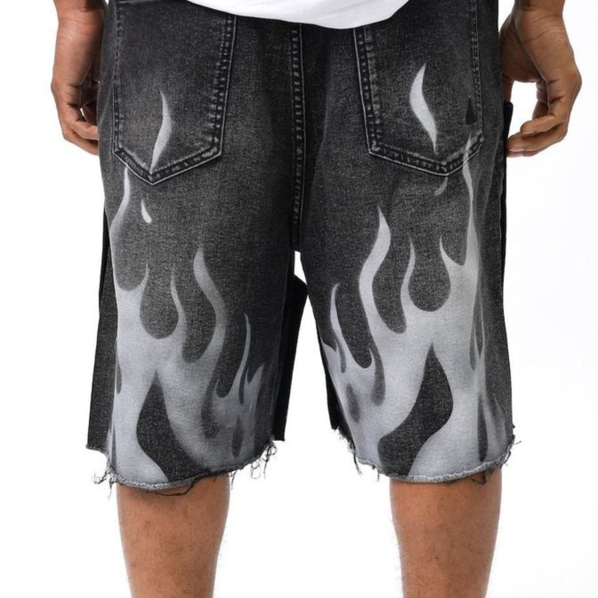 PAPER MONEY - DUALFLAME SHORTS BLACK