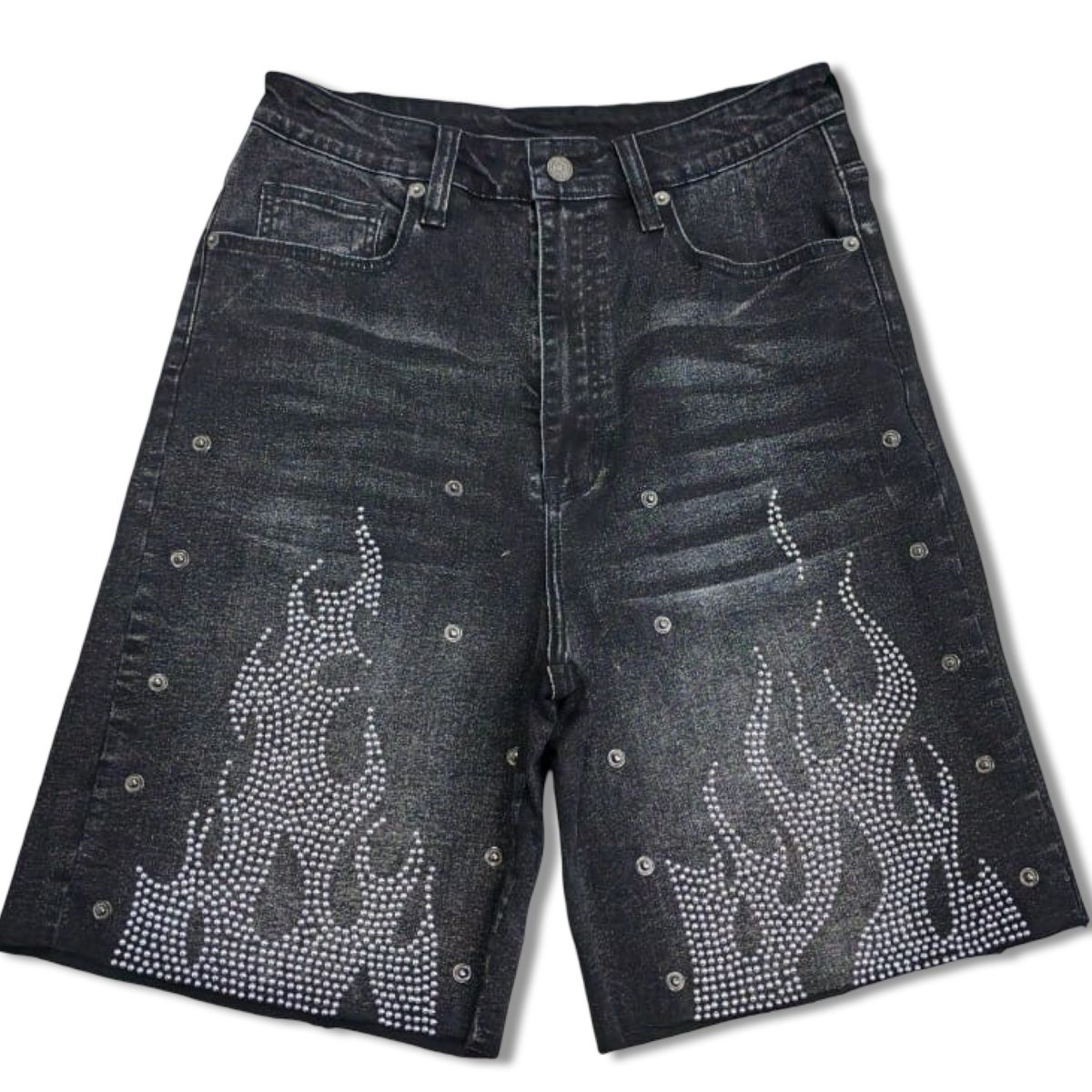 PAPER MONEY - DUALFLAME SHORTS BLACK