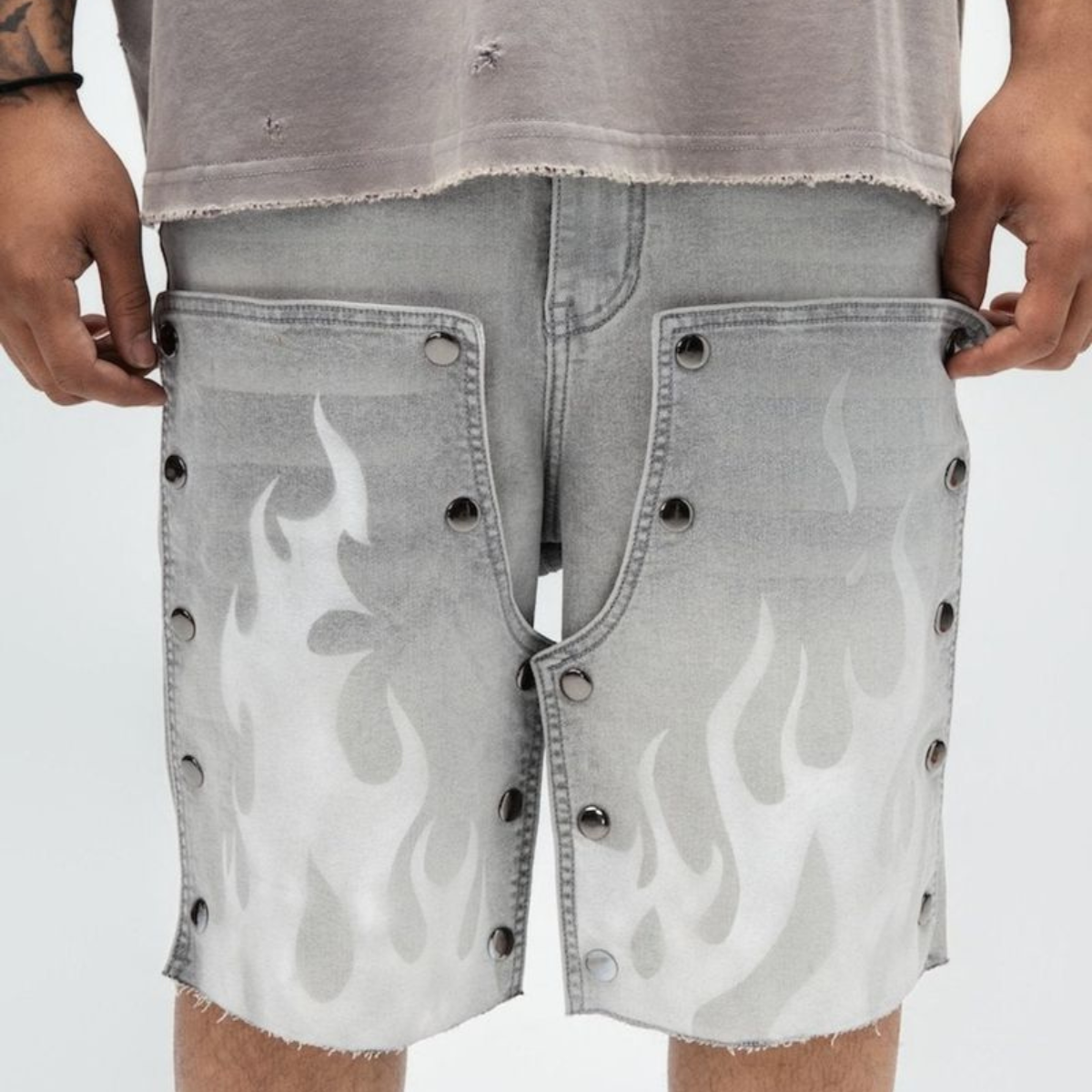 PAPER MONEY - DUALFLAME SHORTS GREY