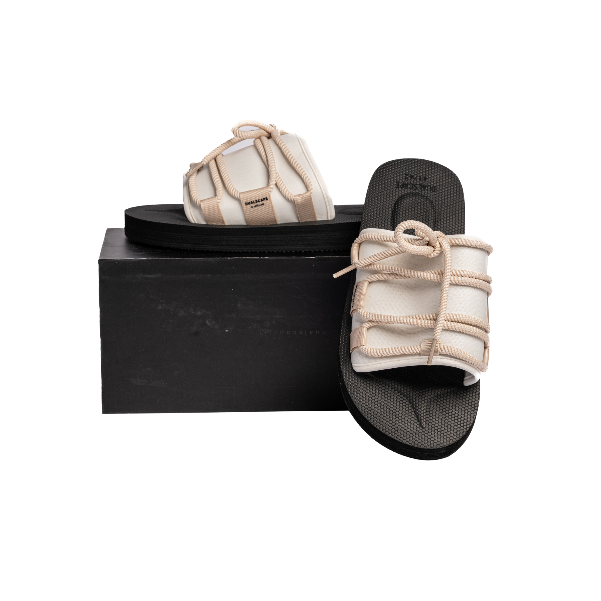 DUALSCAPE CIABATTA ROPE 2026 - NERO/PANNA