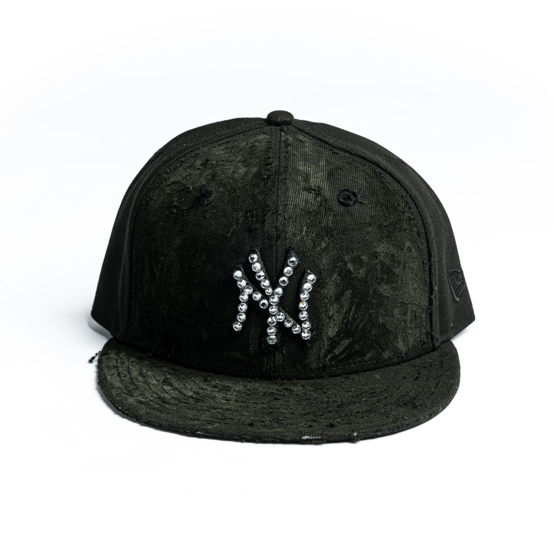 New Era Black - NY CUSTOM WASHED BLACK
