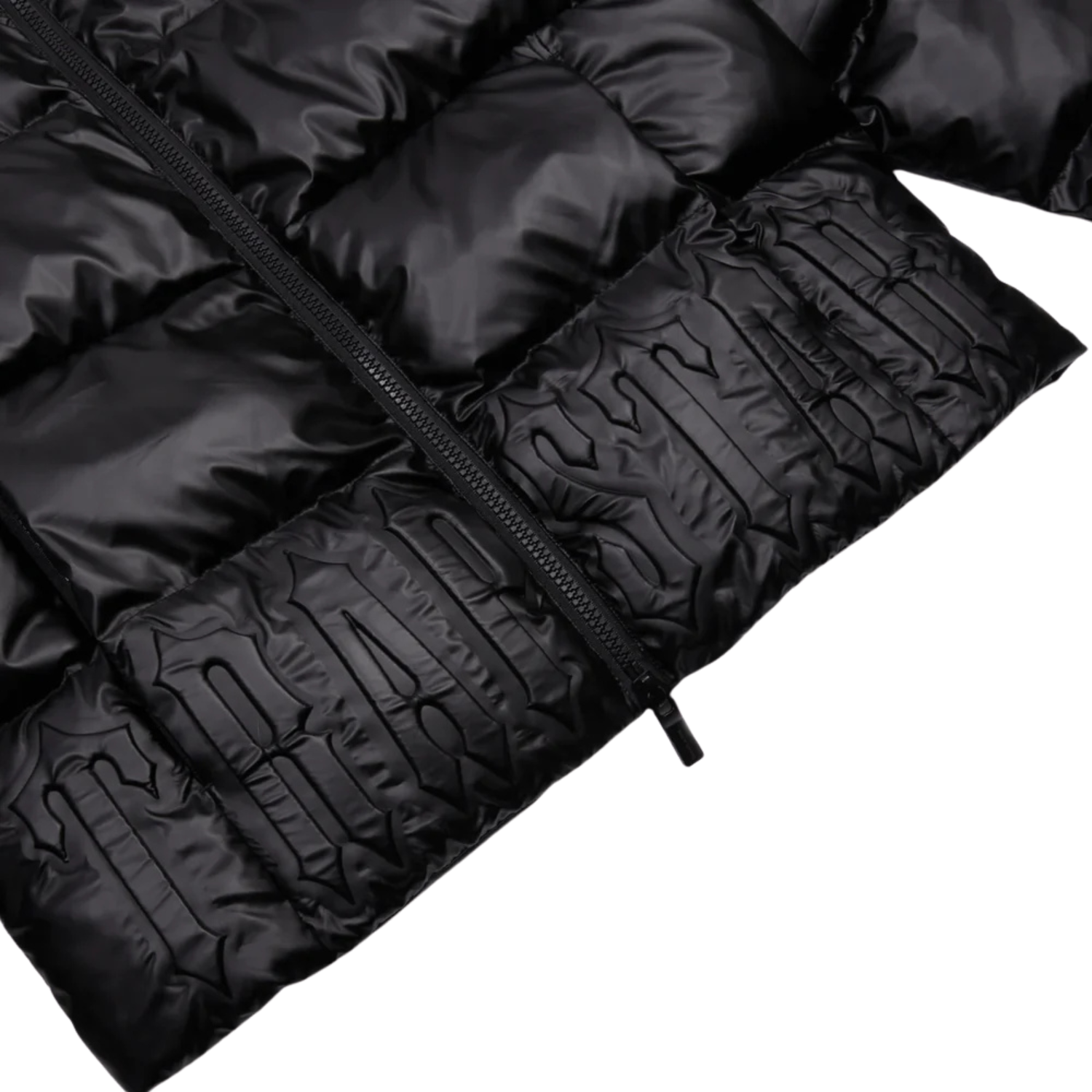 Trapstar Embossed Puffer Matt Black