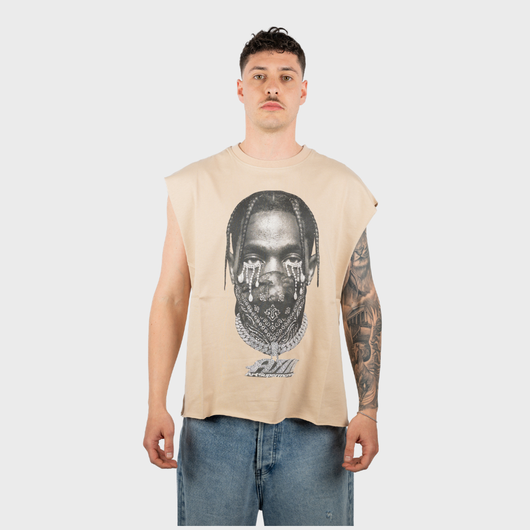 Artsupermoney MaskOff - Avorio