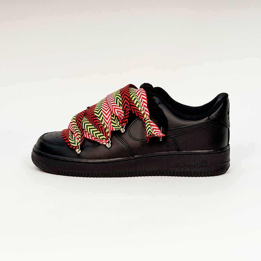 Air Force 1 Black Lanvin Rope Laces