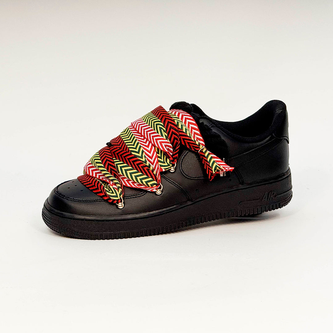 Air Force 1 Black Lanvin Rope Laces