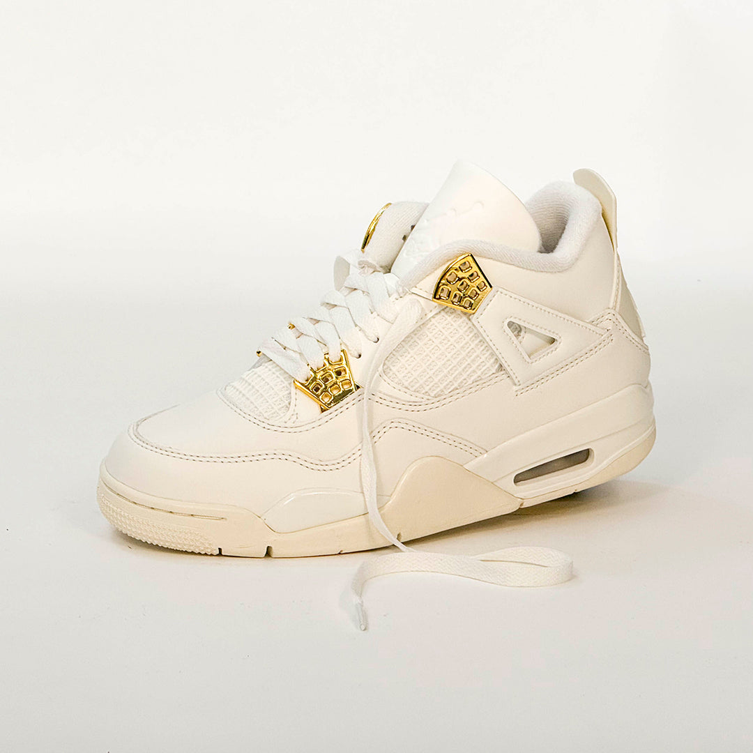 Air Jordan 4 Metallic Gold