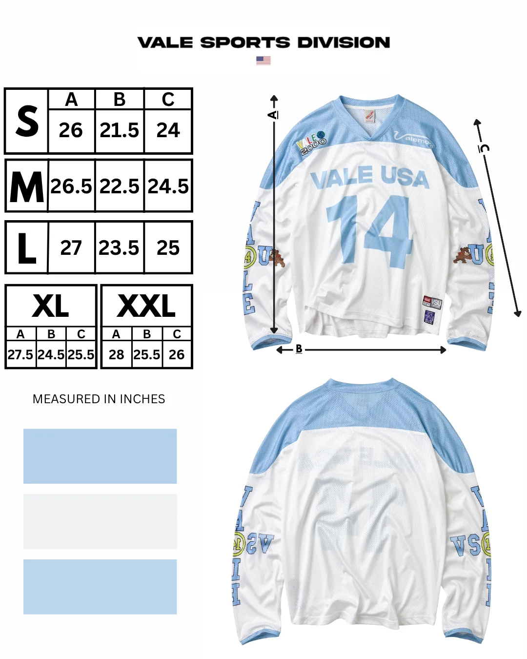 VALLEY - VALEMORE SKIES JERSEY