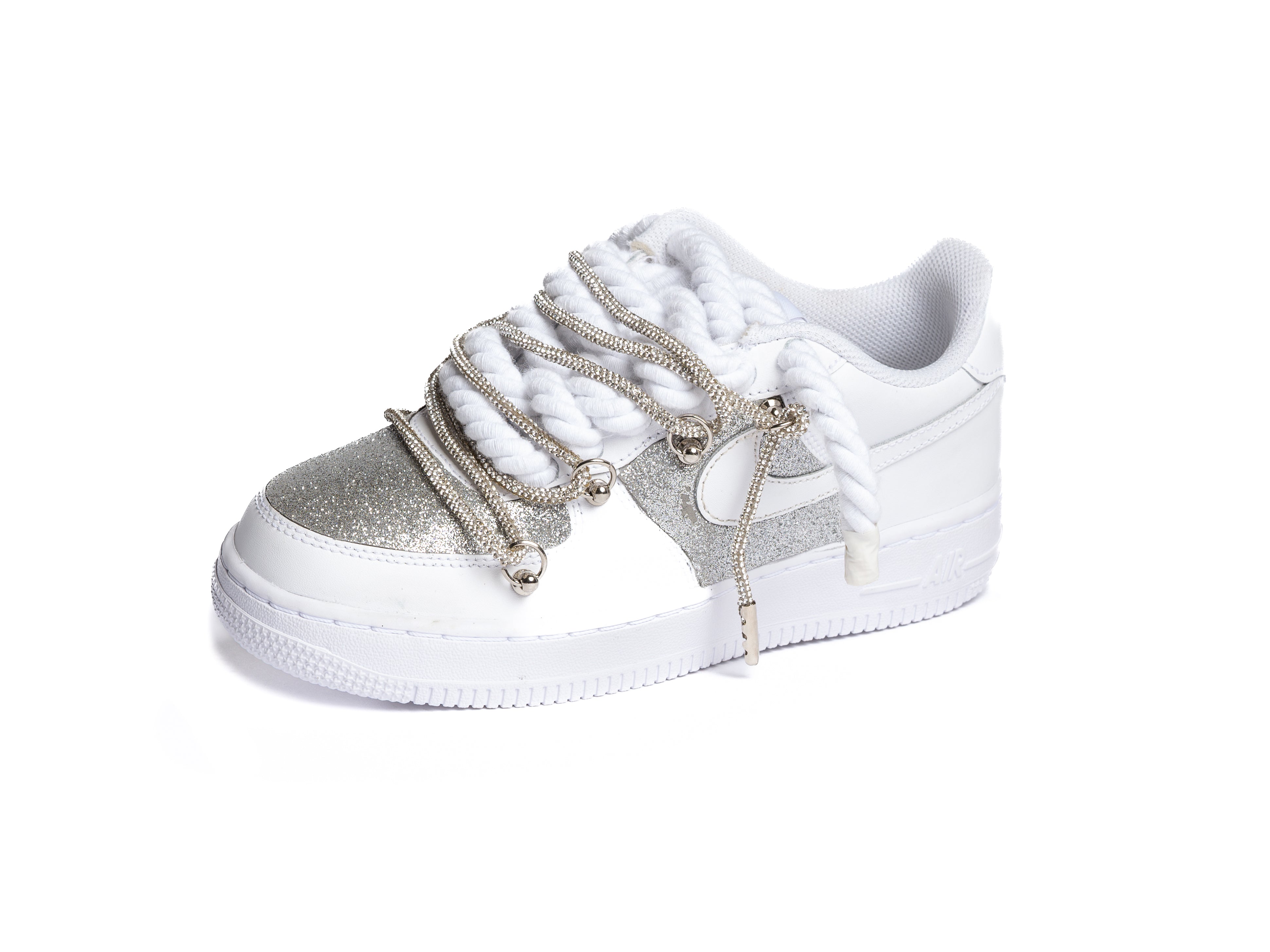 Air Force 1 Shiny Grey