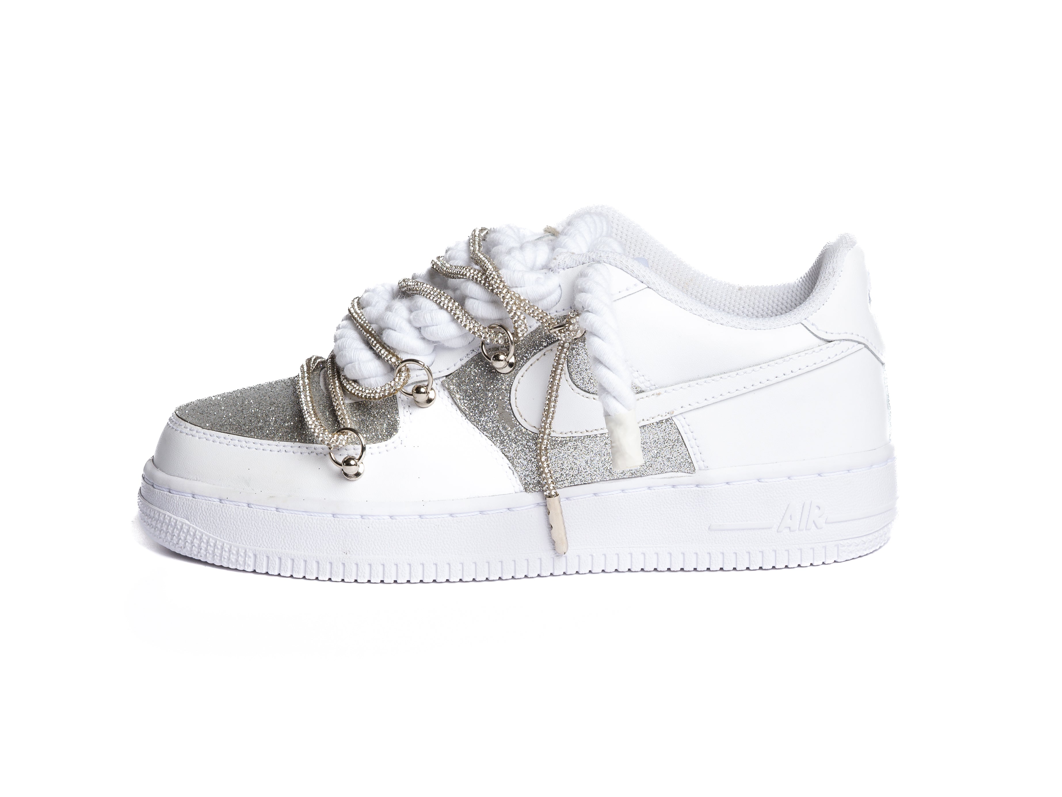 Air Force 1 Shiny Grey