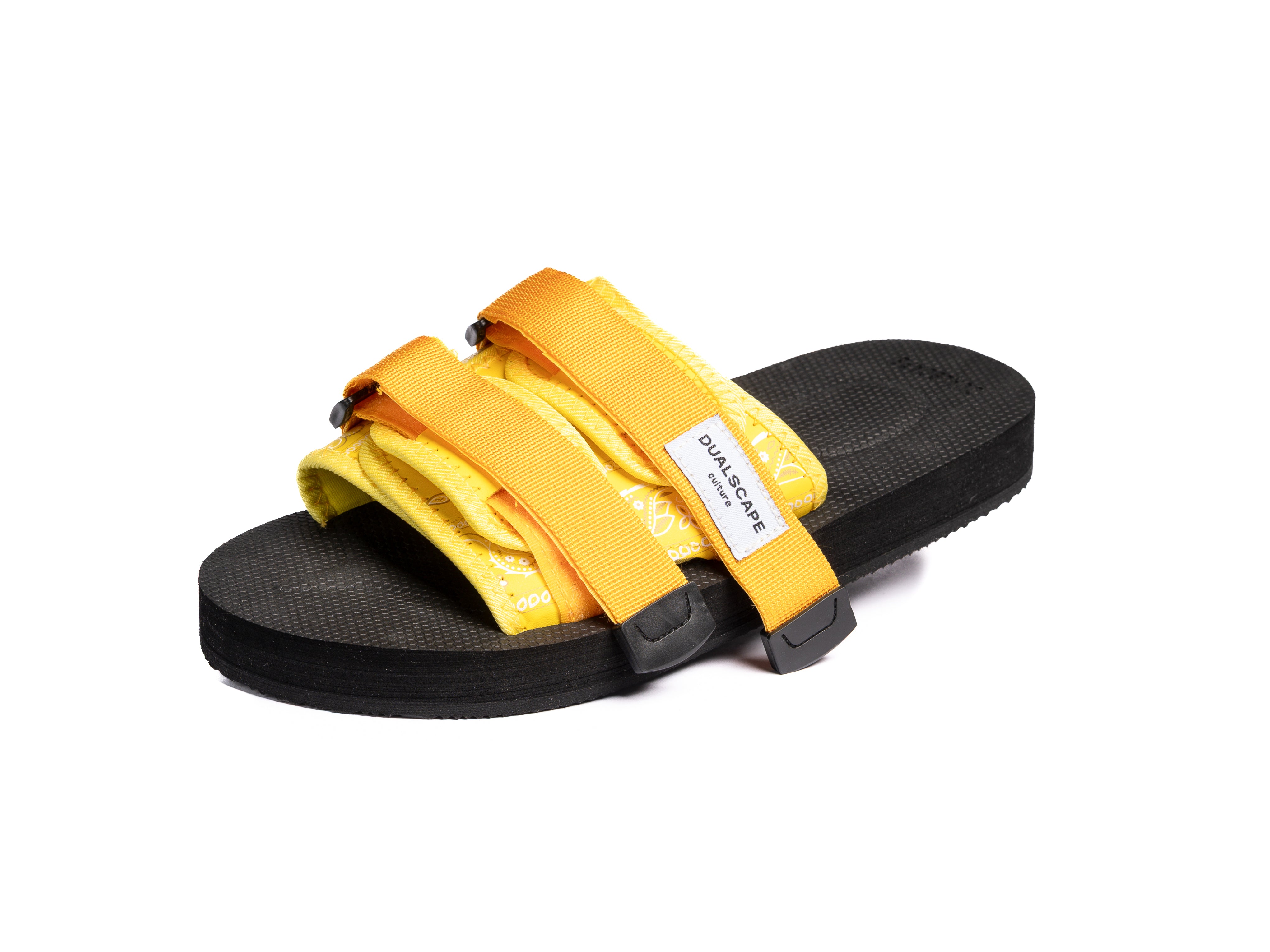 DUALSCAPE SLIPPERS - BANDANA NERO/GIALLO