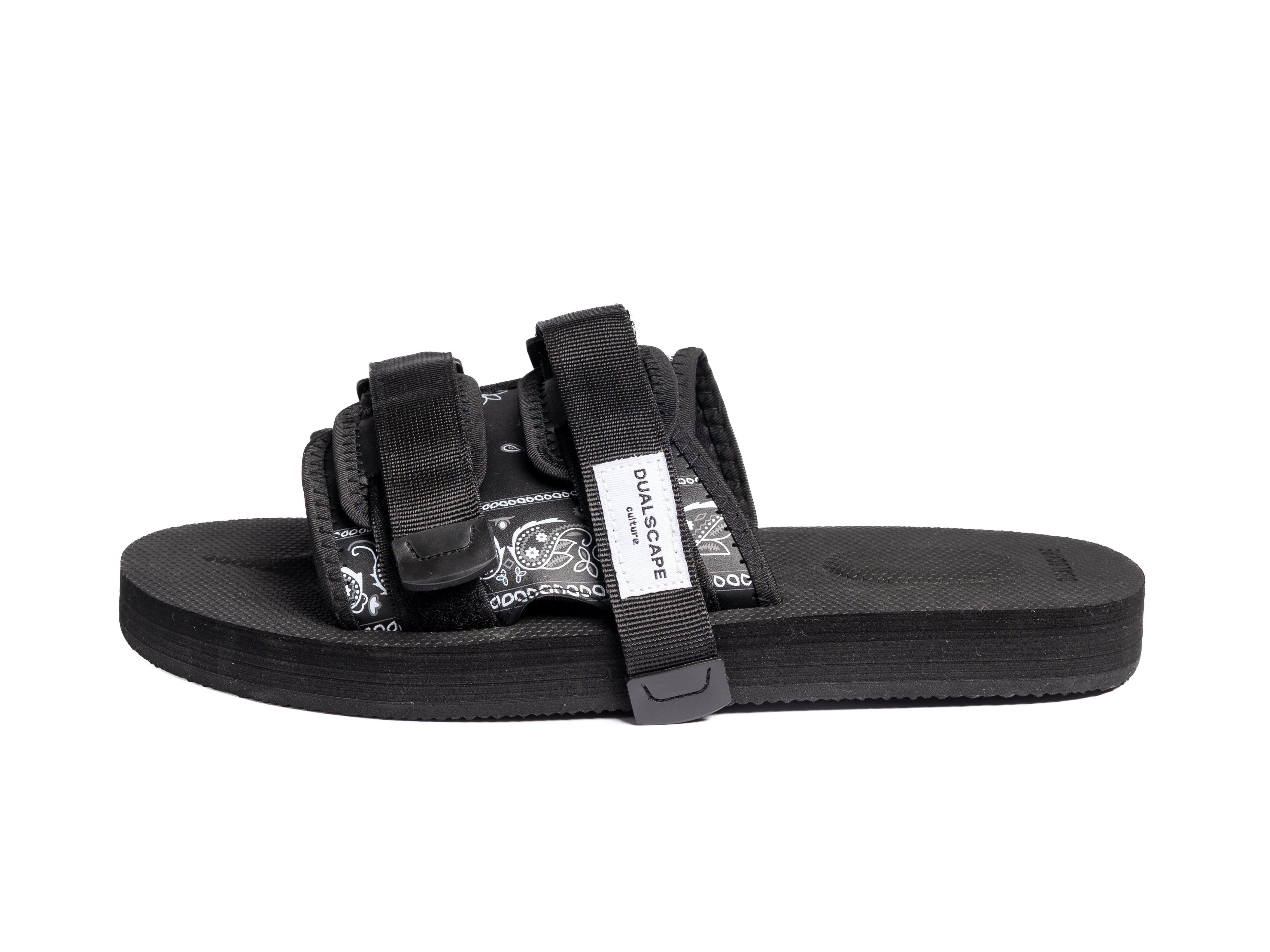 DUALSCAPE SLIPPERS - BANDANA NERO/NERO