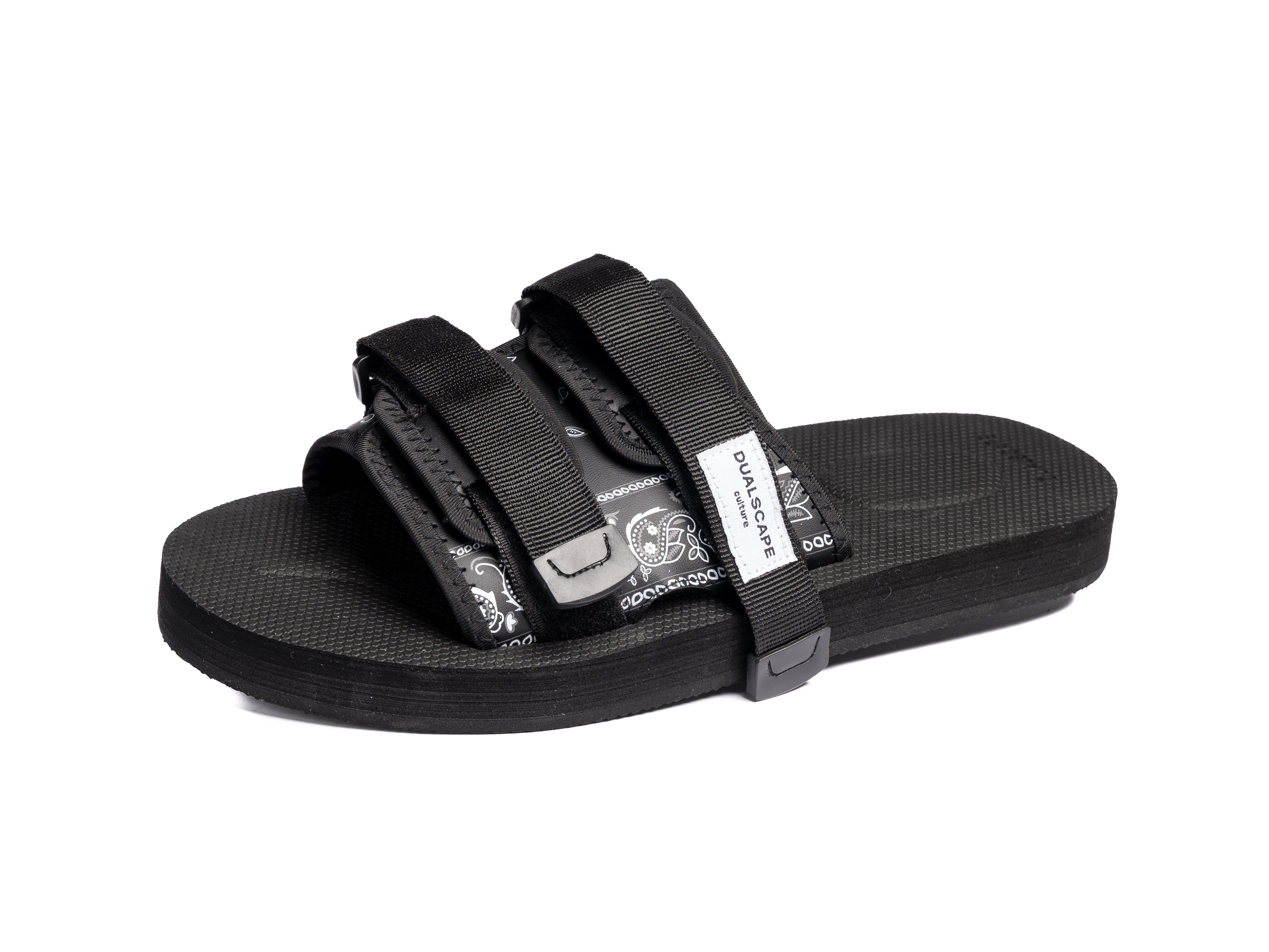 DUALSCAPE SLIPPERS - BANDANA NERO/NERO