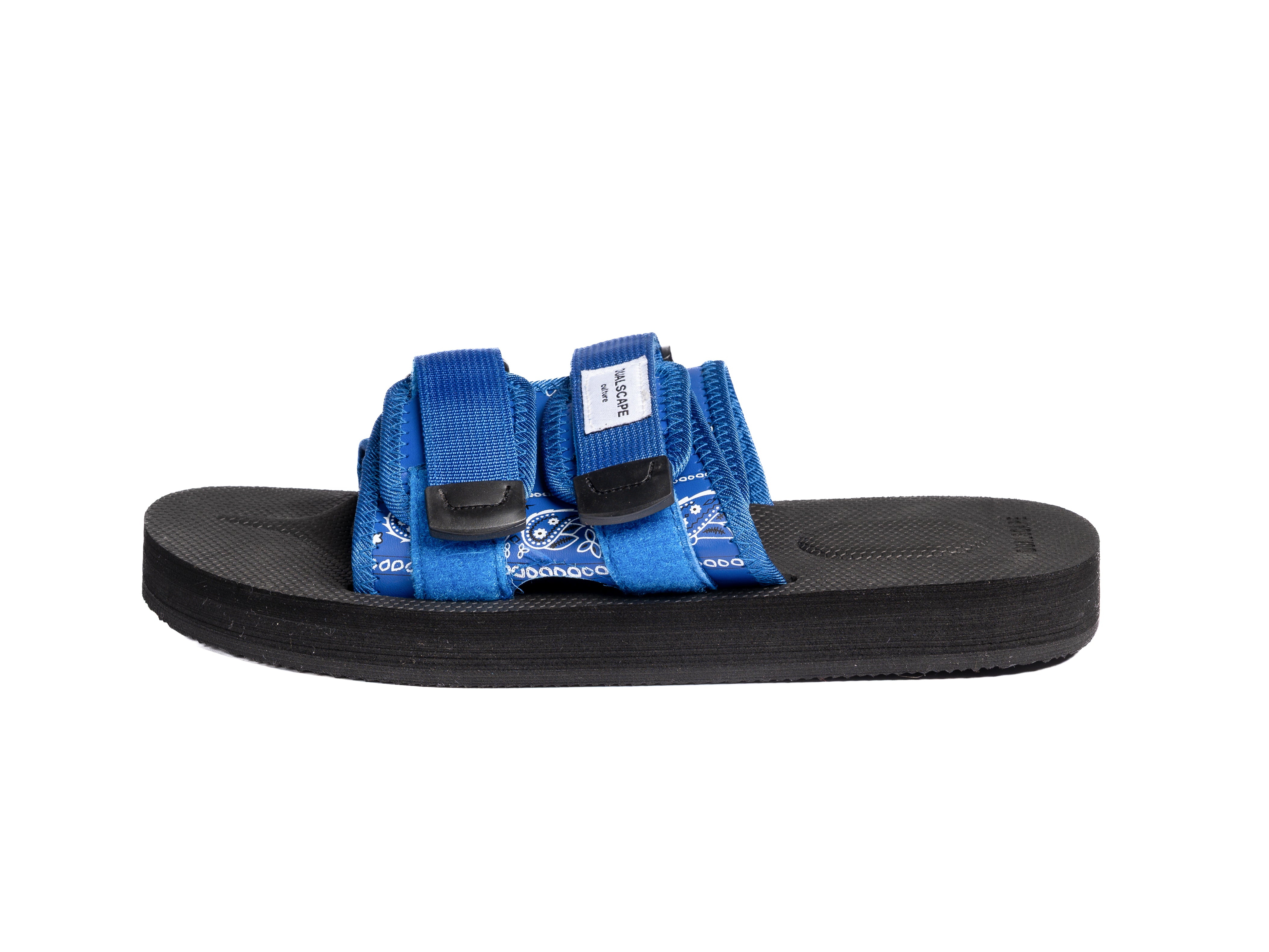 DUALSCAPE SLIPPERS - BANDANA NERO/BLU