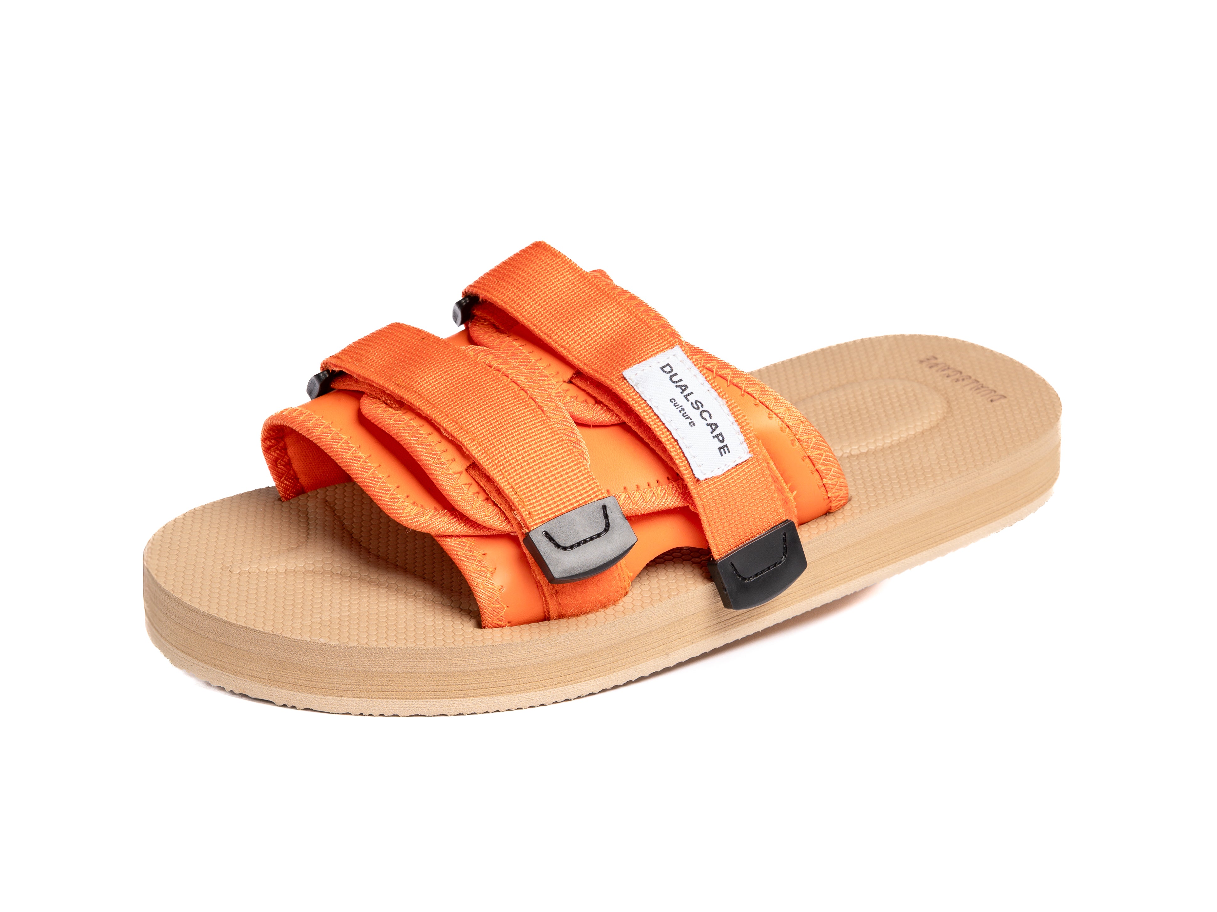 DUALSCAPE SLIPPERS - TINTA UNITA BEIGE/ARANCIO