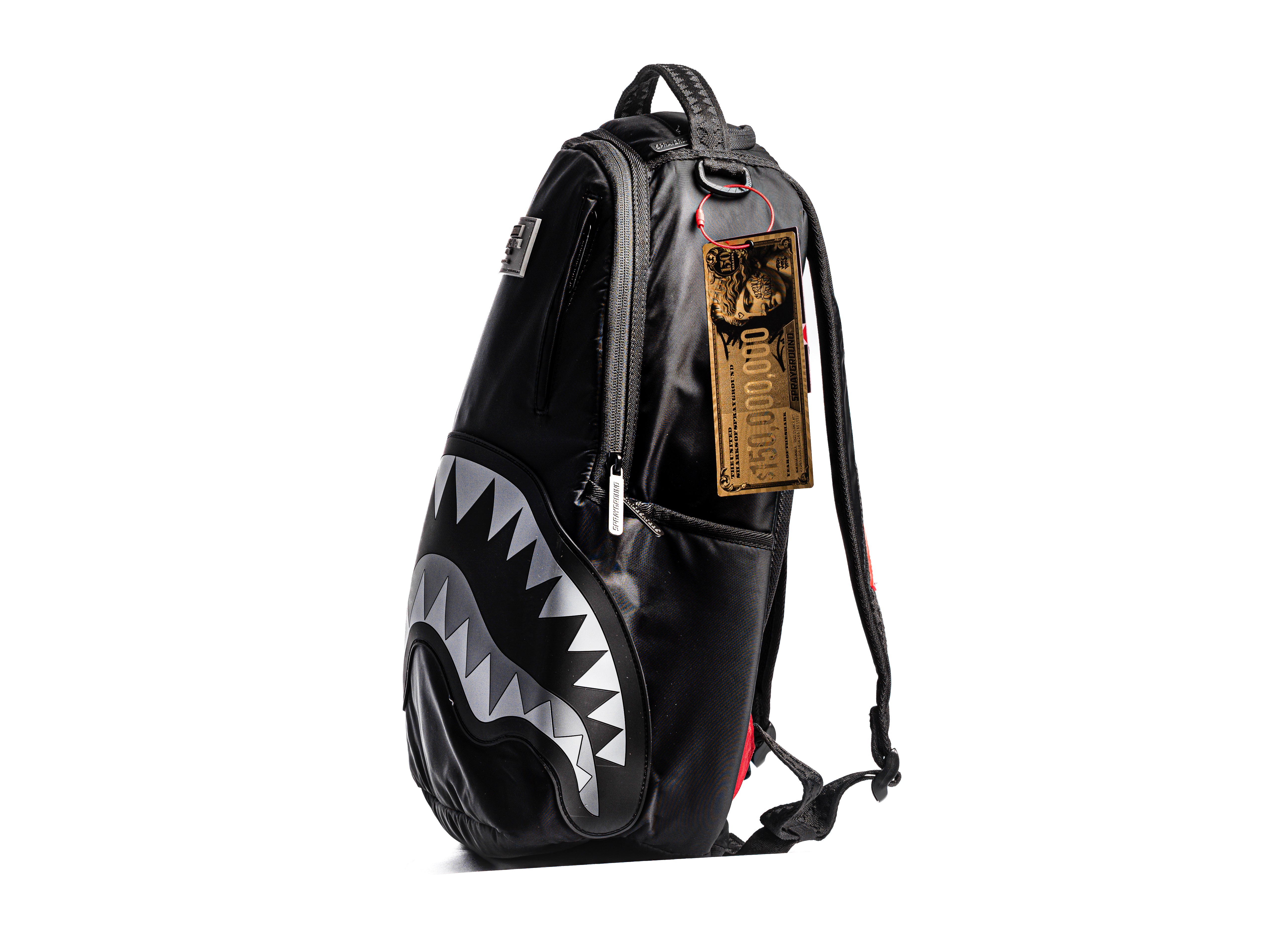 ZAINO SPRAYGROUND CENTRAL SHARK BLACK