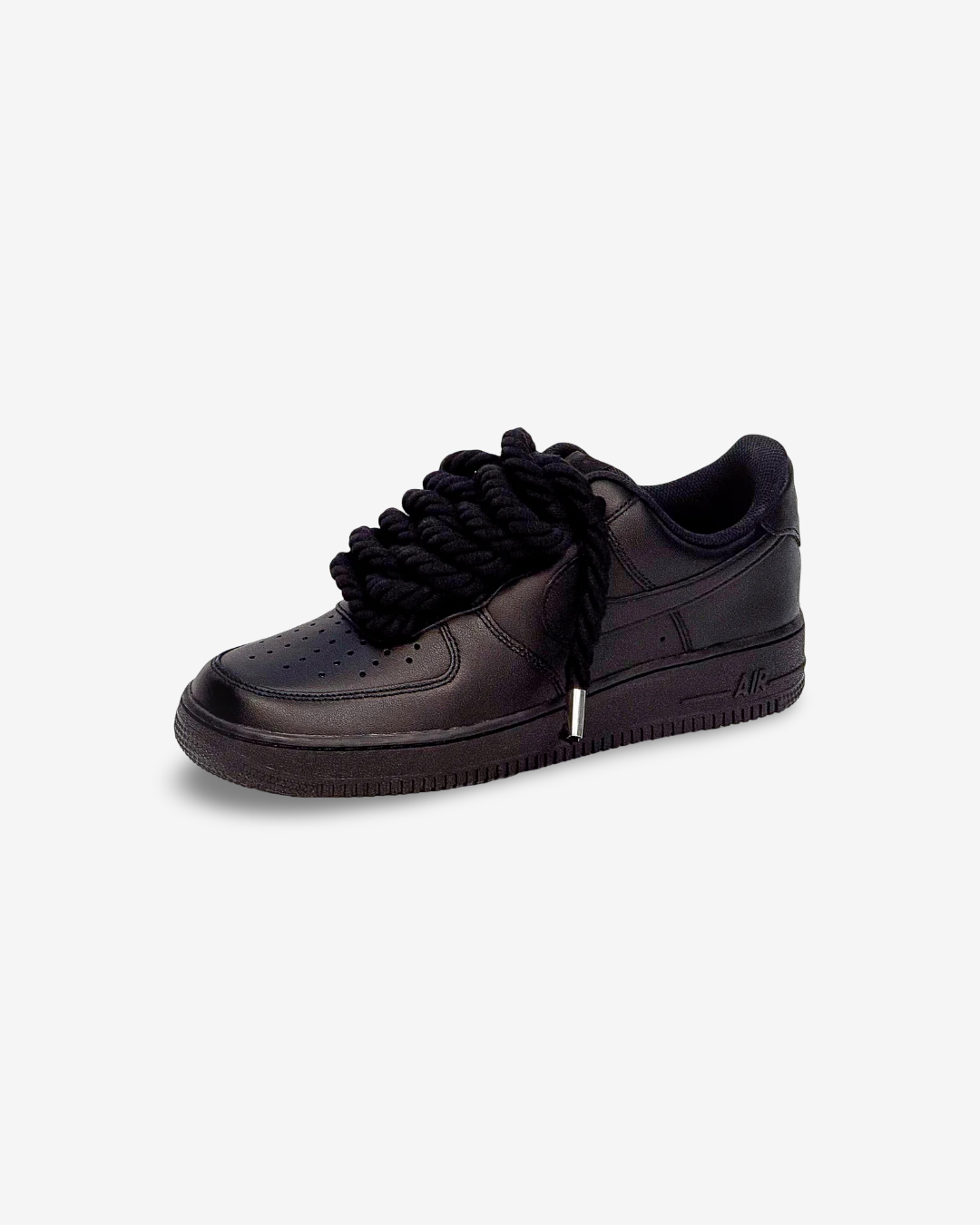 Air Force Black Corda Laces Nera