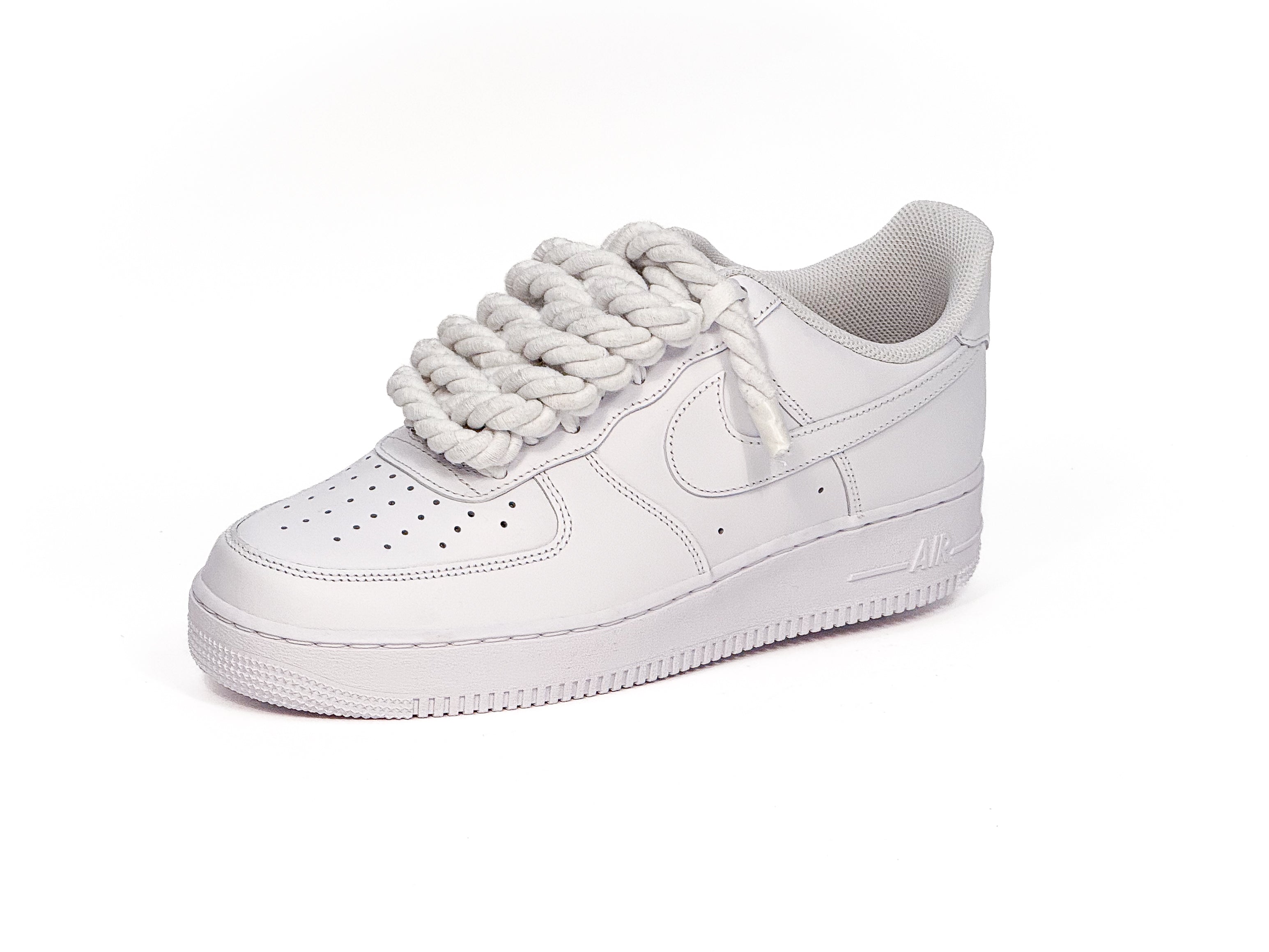 Air Force White Corda Laces Bianca
