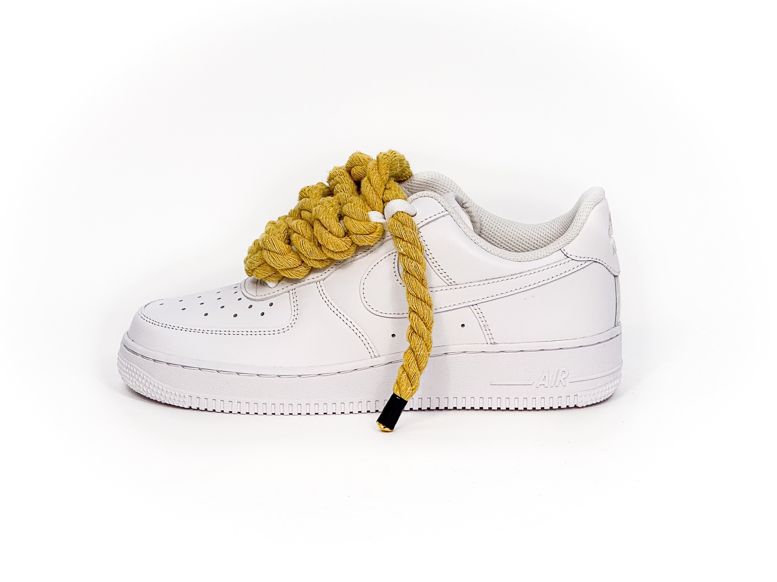 Air Force White Corda Laces YELLOW