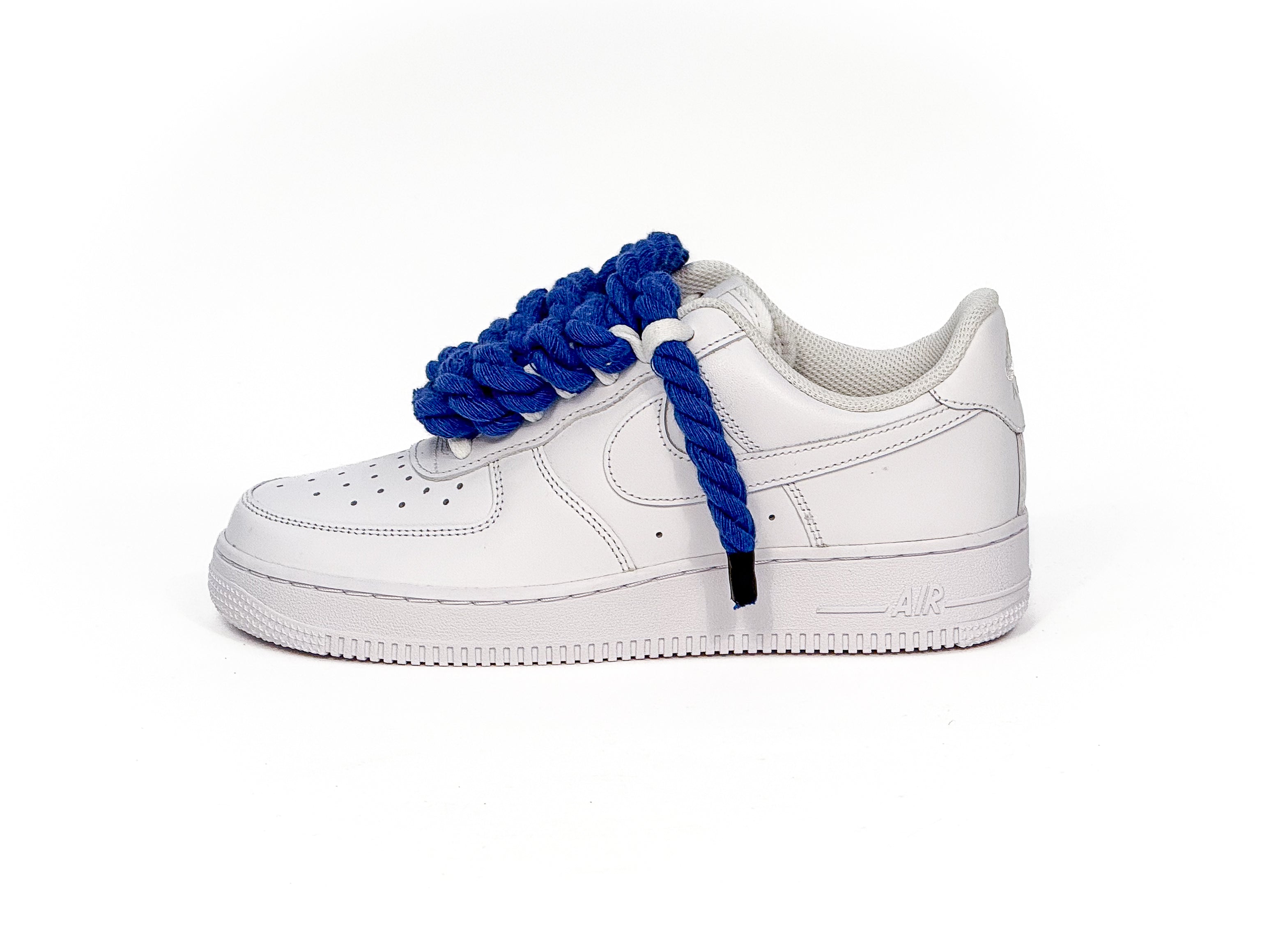 Air Force White Corda Laces BLU