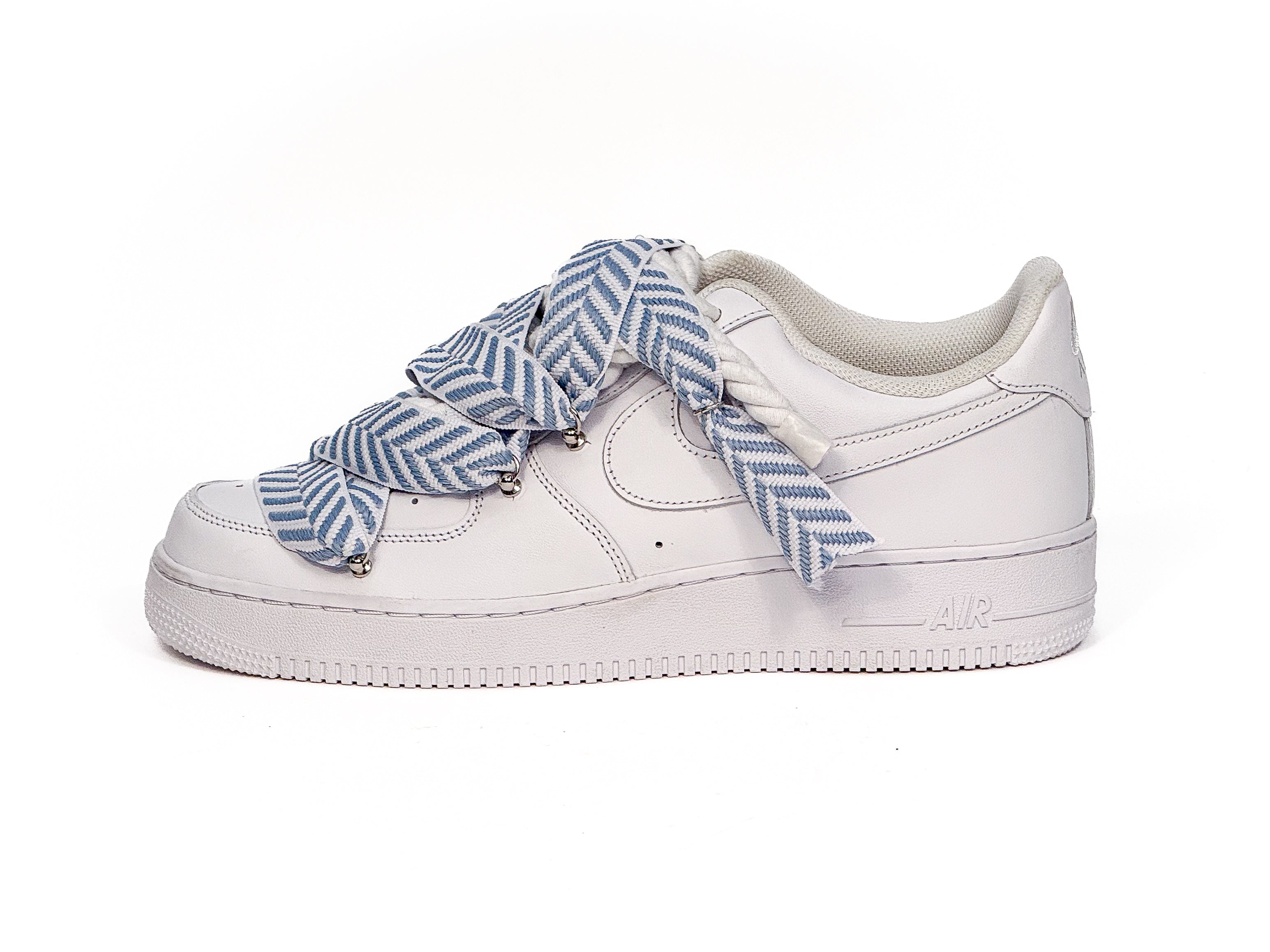 Air Force 1 White Lanvin Rope Laces ICE