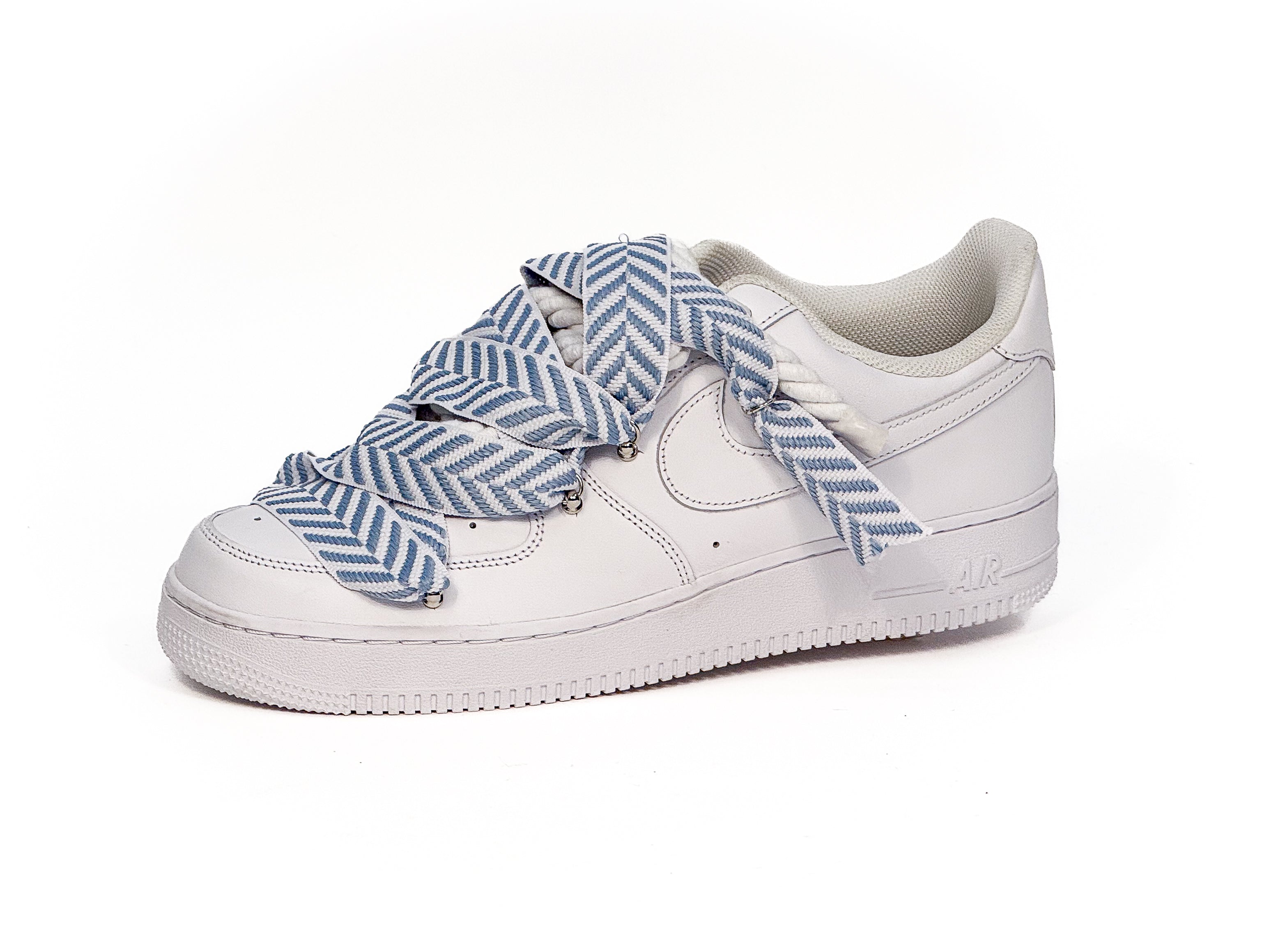 Air Force 1 White Lanvin Rope Laces ICE