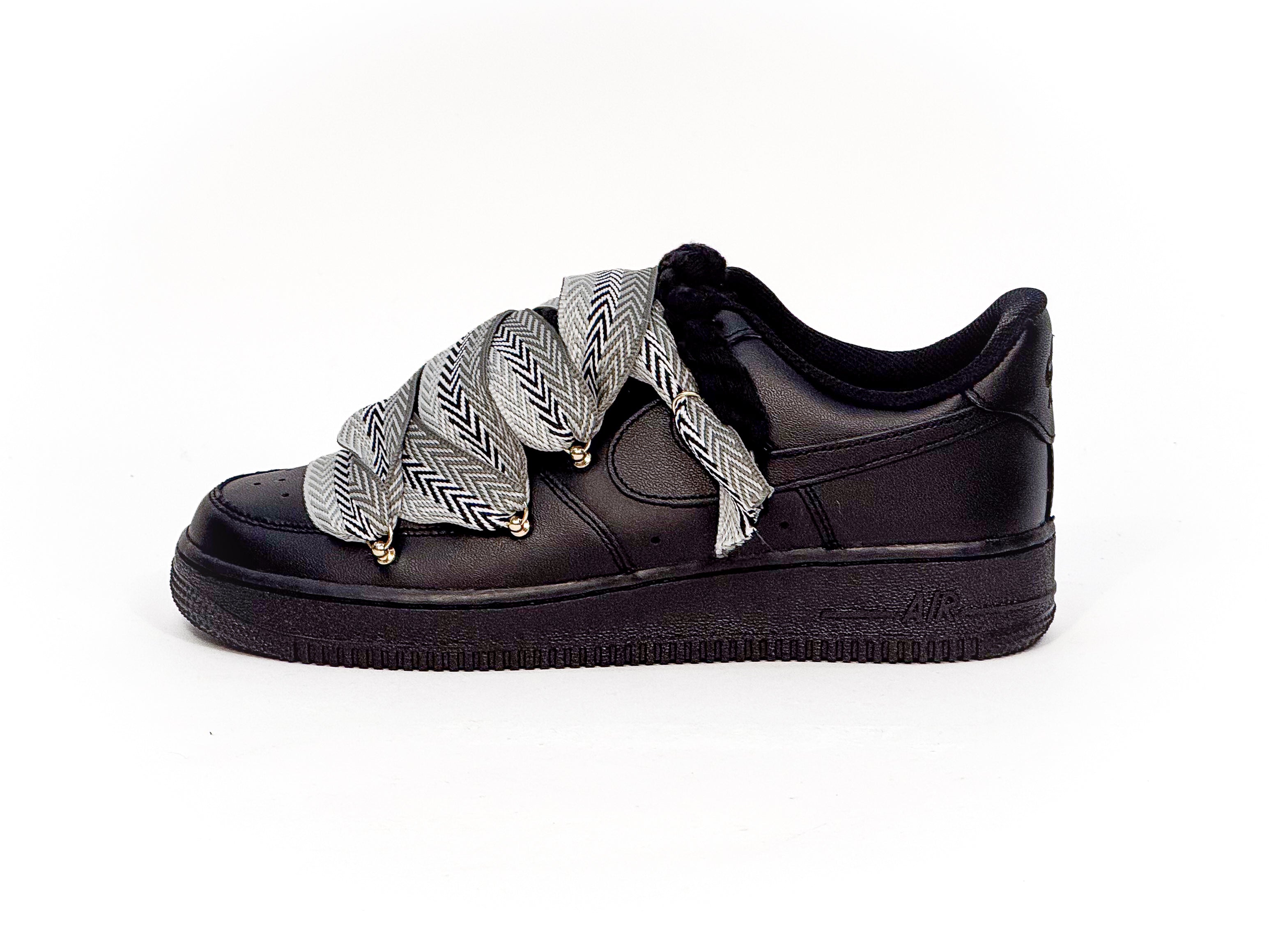 Air Force 1 Black Lanvin SMOKE
