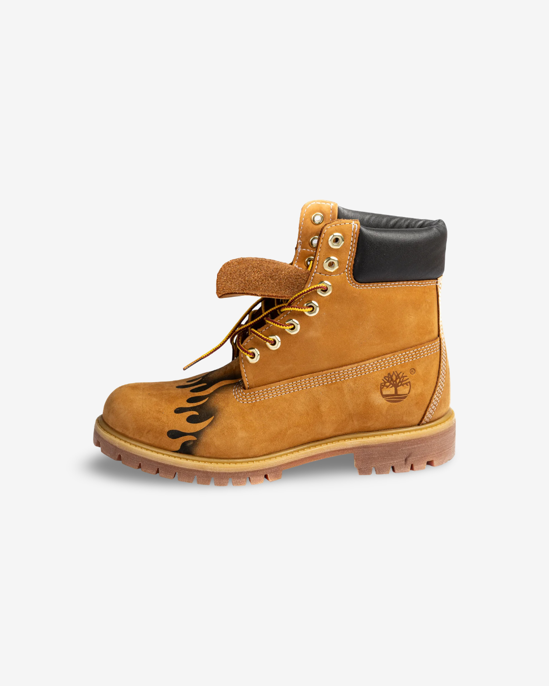 Timberland 6" Premium Wheat Custom Flame