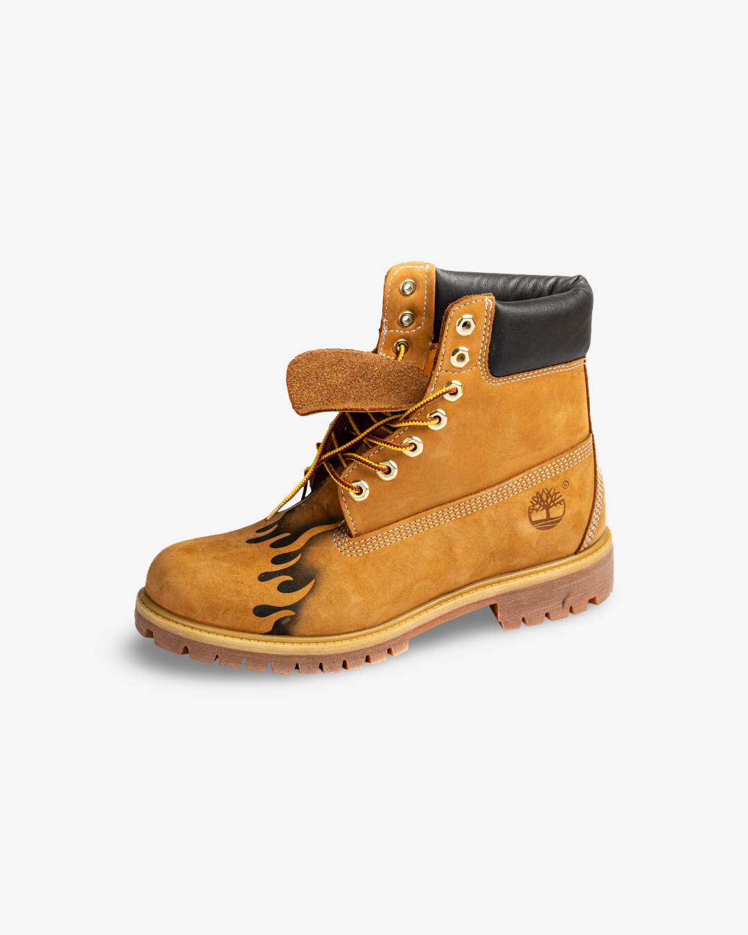 Timberland 6" Premium Wheat Custom Flame