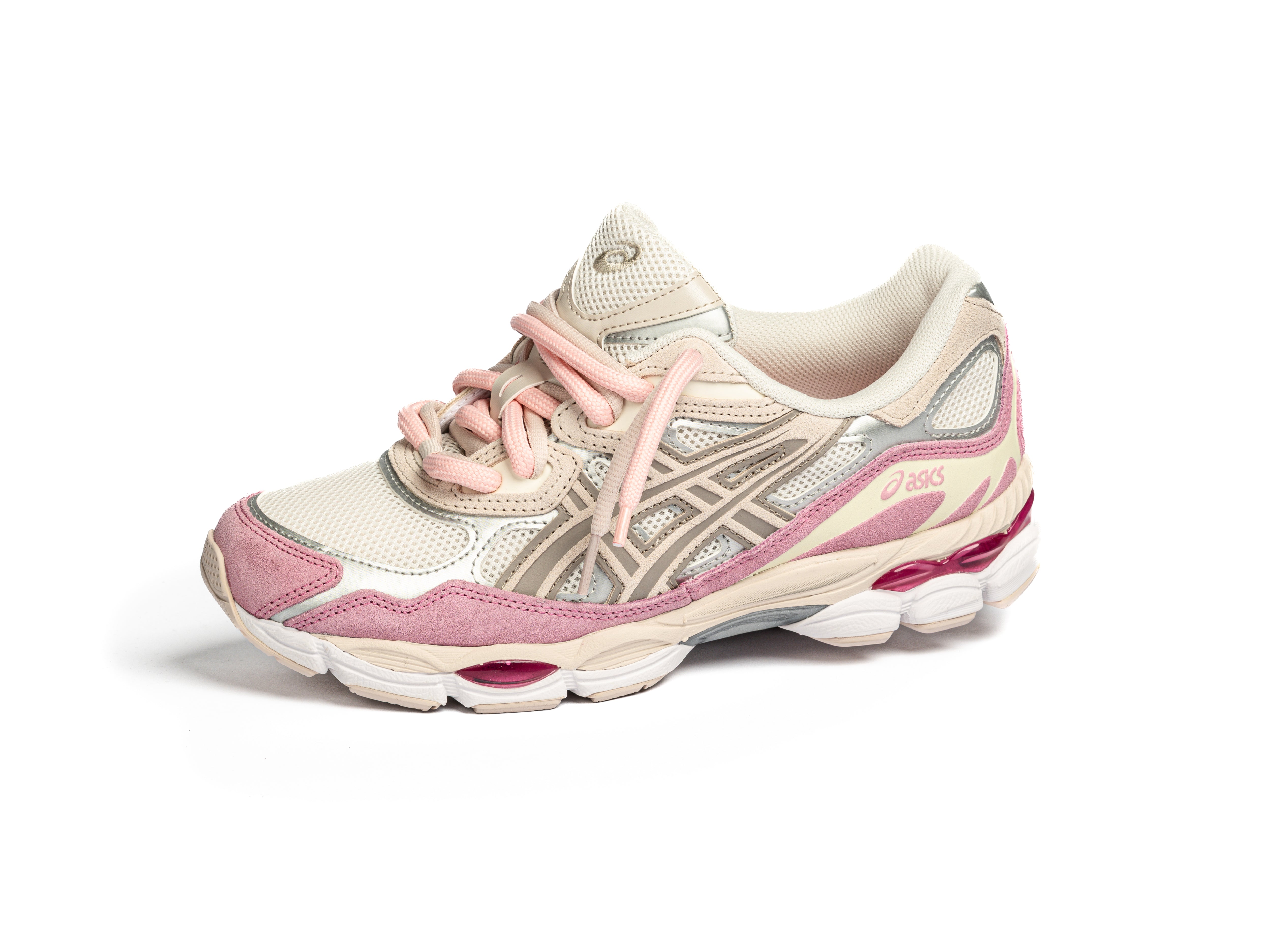 ASICS GEL-NYC MINERAL BEIGE-PINK DOUBLE LACES